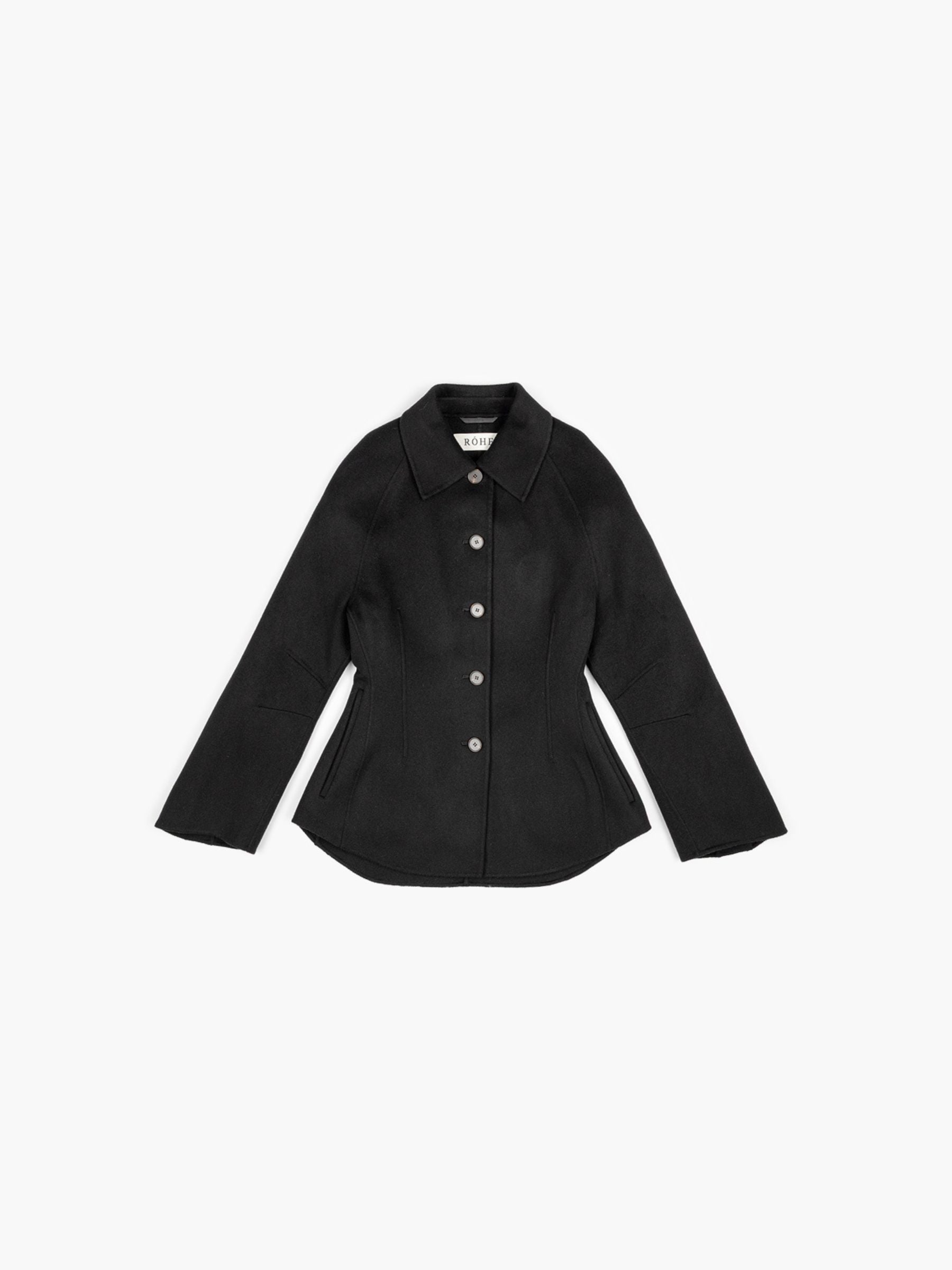 Rohe Double-faced Sculptural Jacket Black