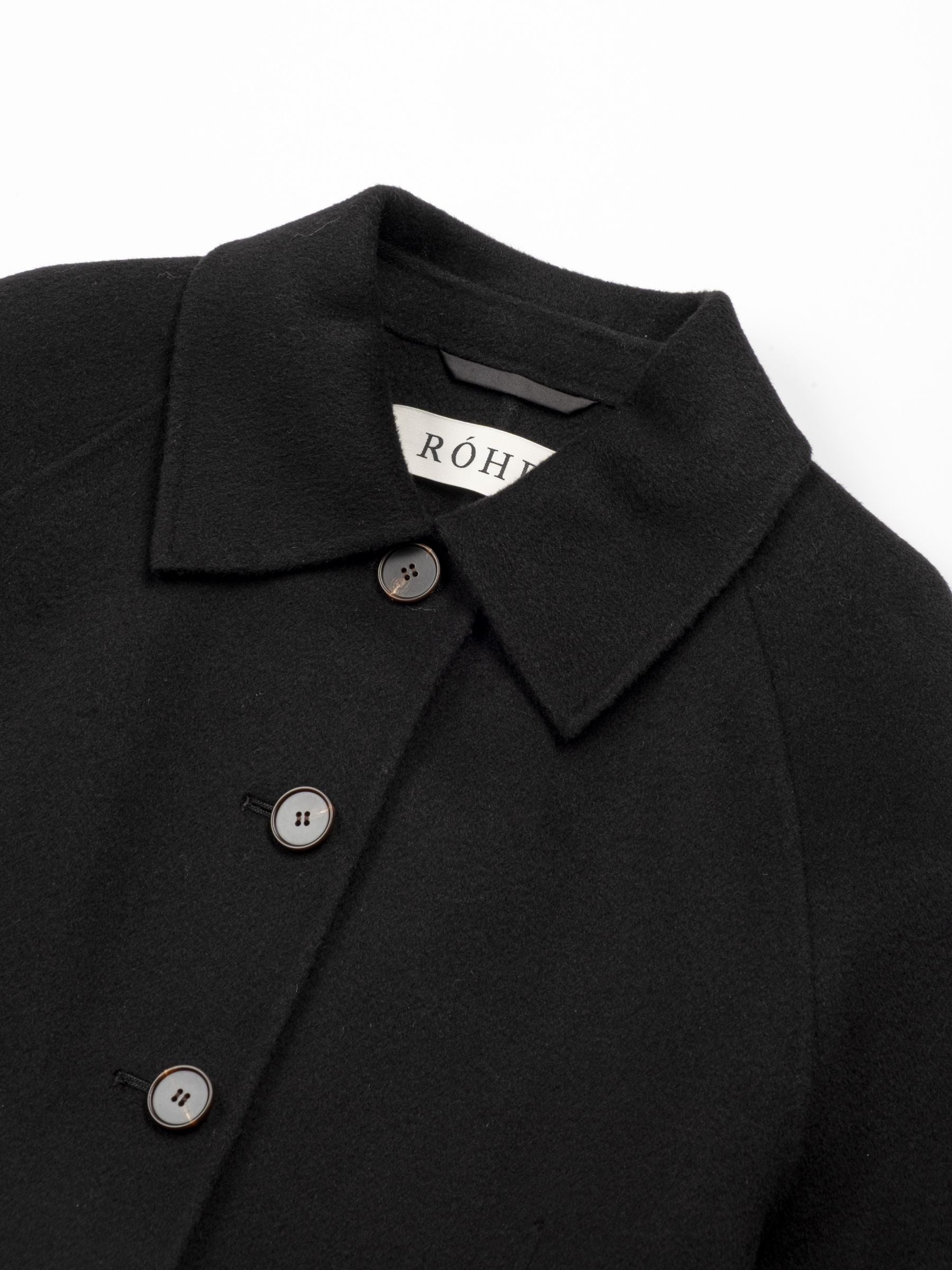 Rohe Double-faced Sculptural Jacket Black