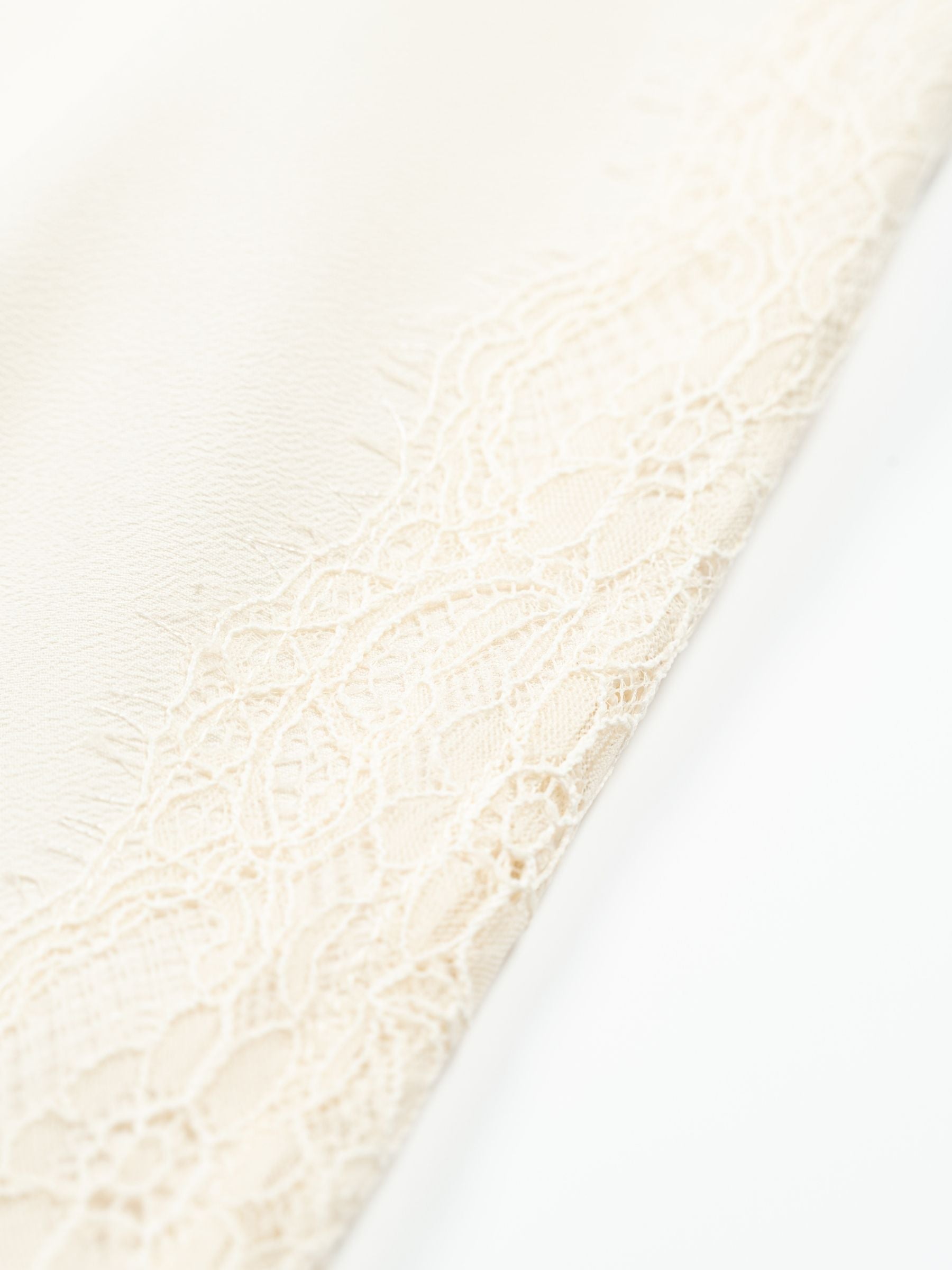 Rohe Lace Skirt Off White
