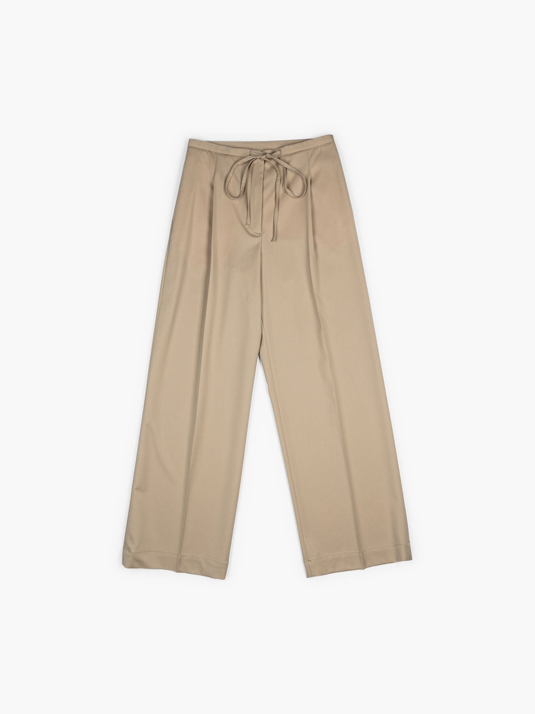 Rohe Relaxed Drawstring Trousers Beige