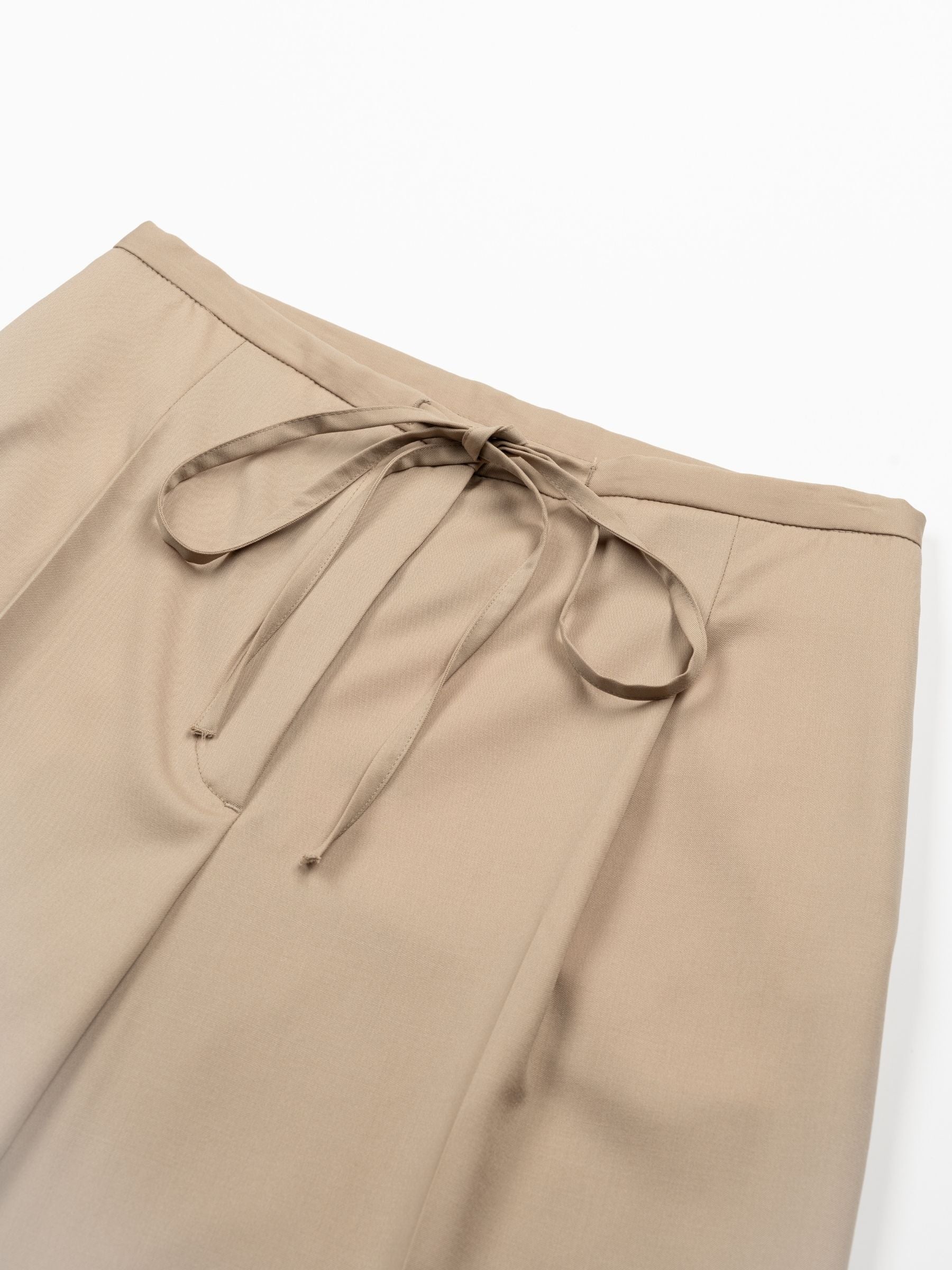 Rohe Relaxed Drawstring Trousers Beige