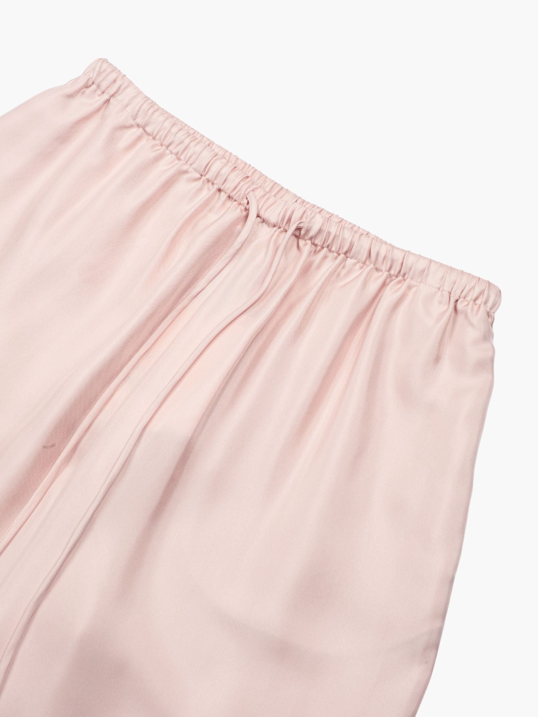 Rohe Relaxed Silk Trousers Rose
