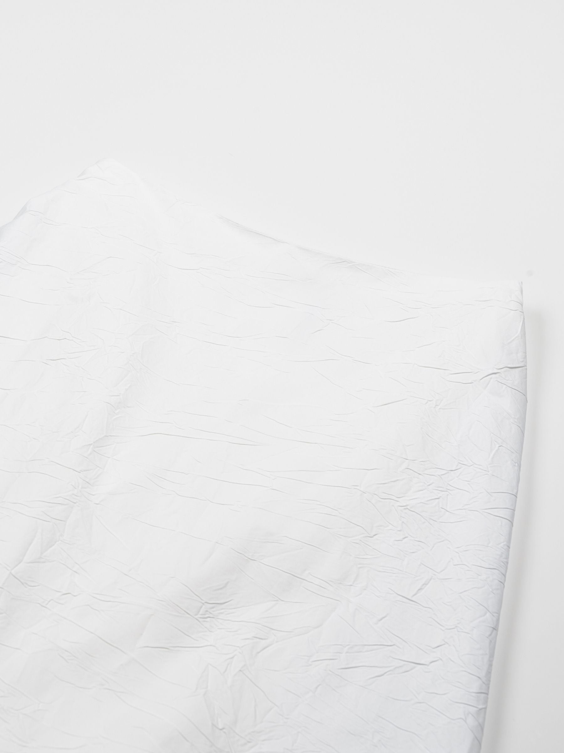 Rohe Twisted Crushed Cotton Skirt Optic White