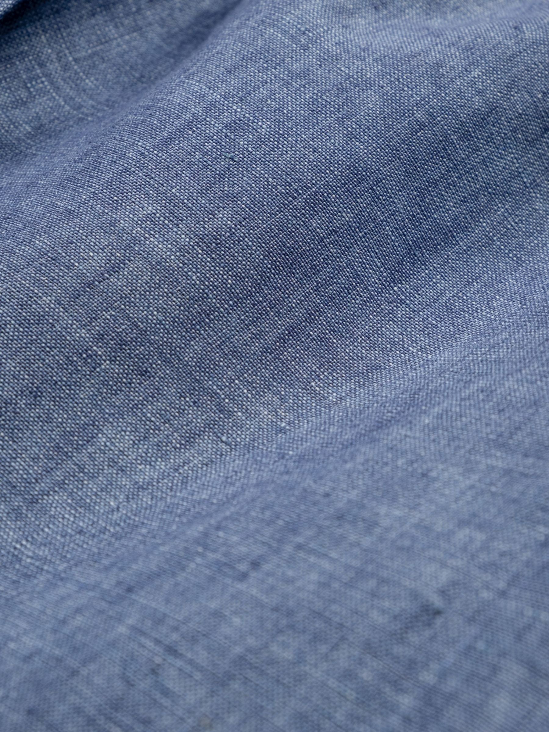 Rohe Wide Leg Pyjama Trousers Ocean Blue