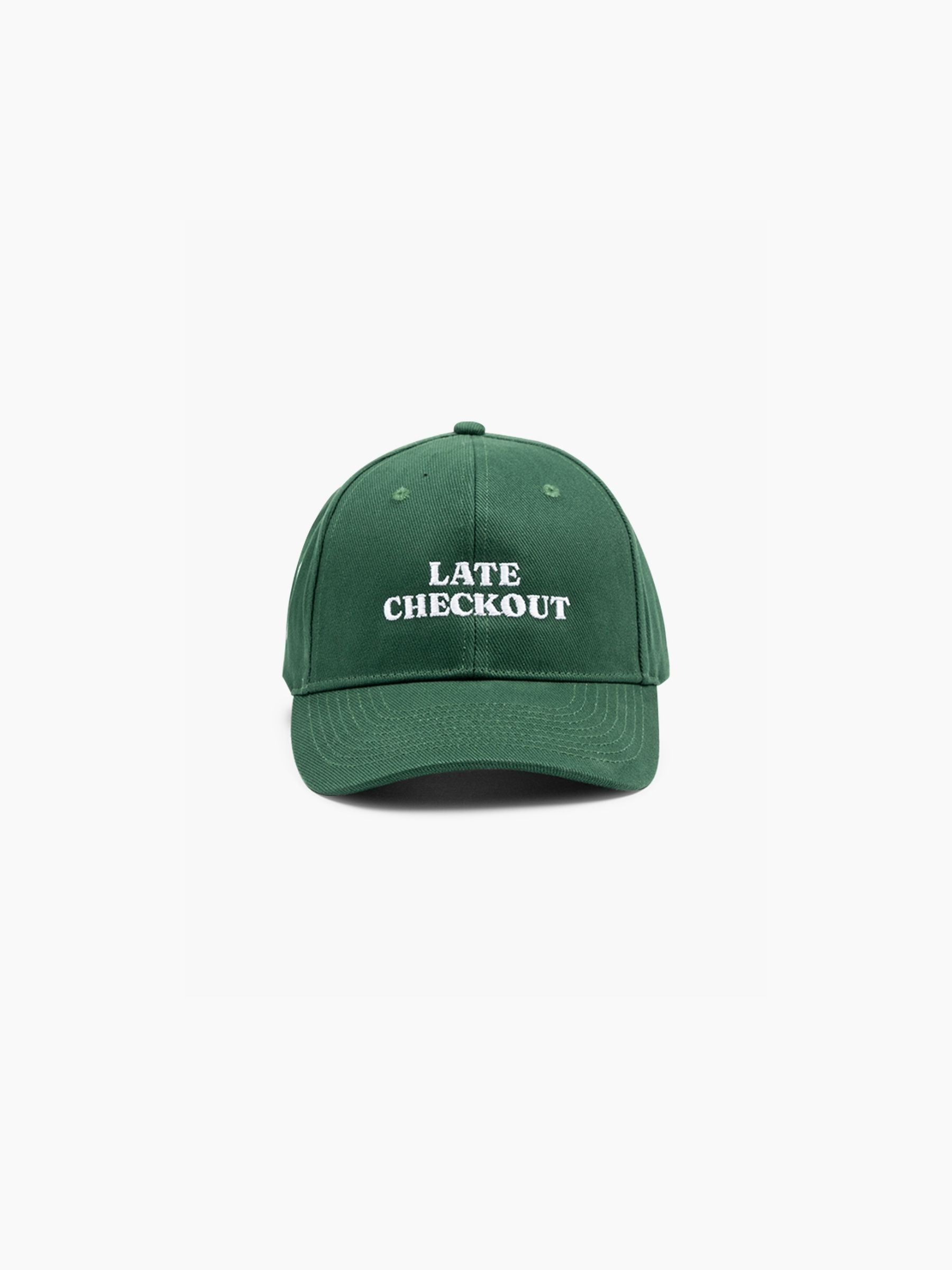 Roomers Late Checkout Heavy Brushed Cap Green