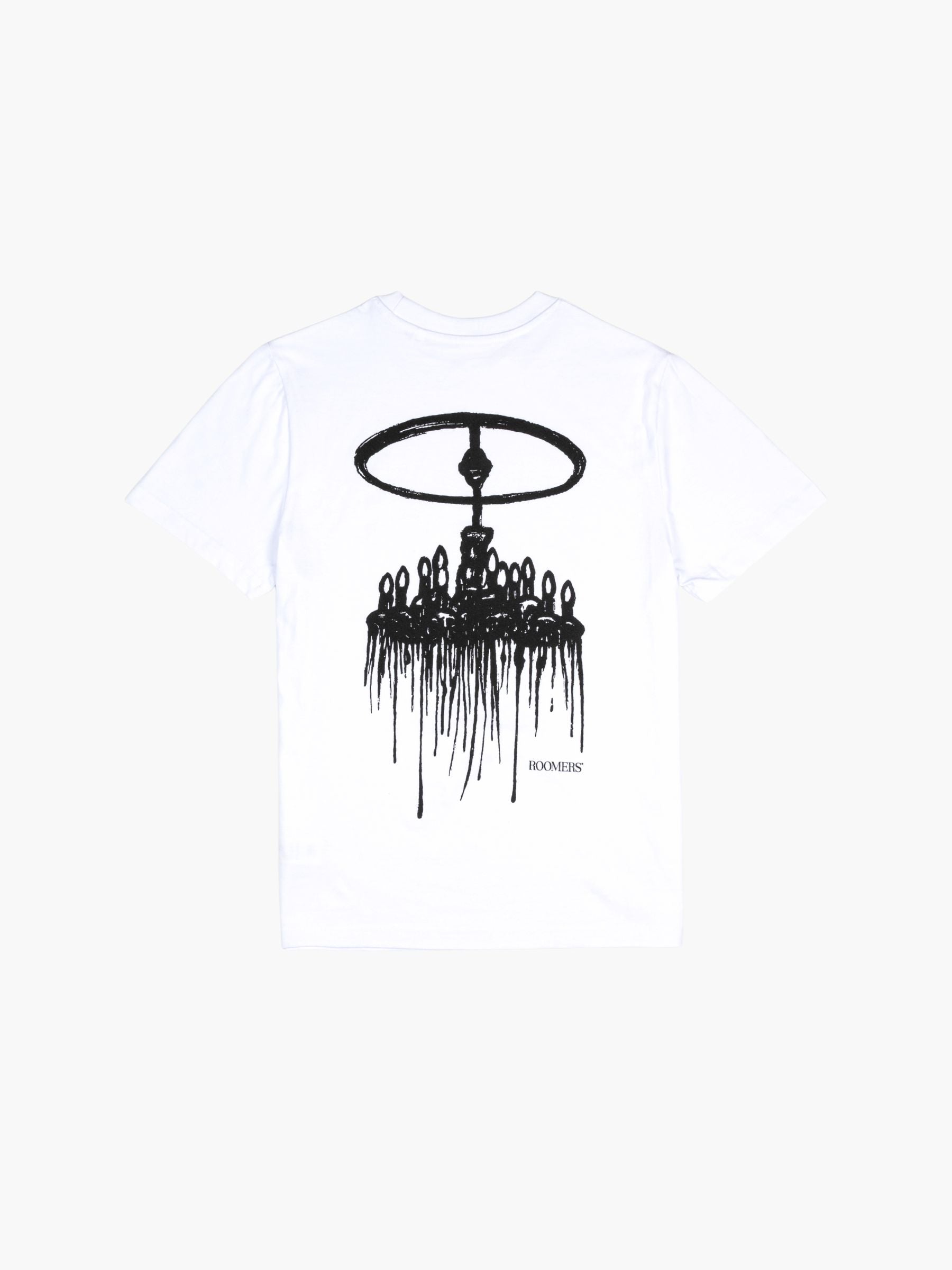 Roomers Chandelier Tee White