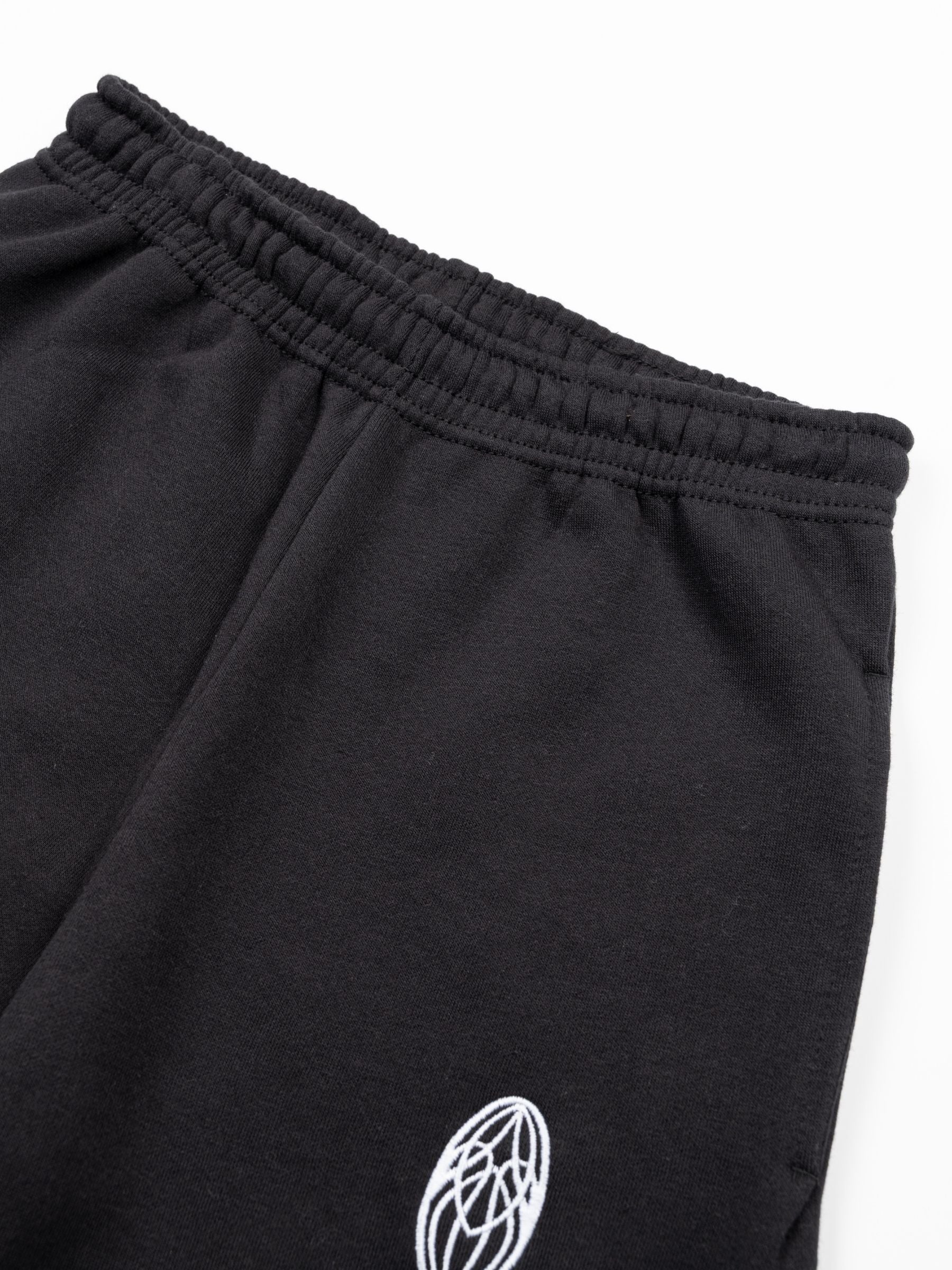 Roomers Club Logo Sweatpants Washed Black