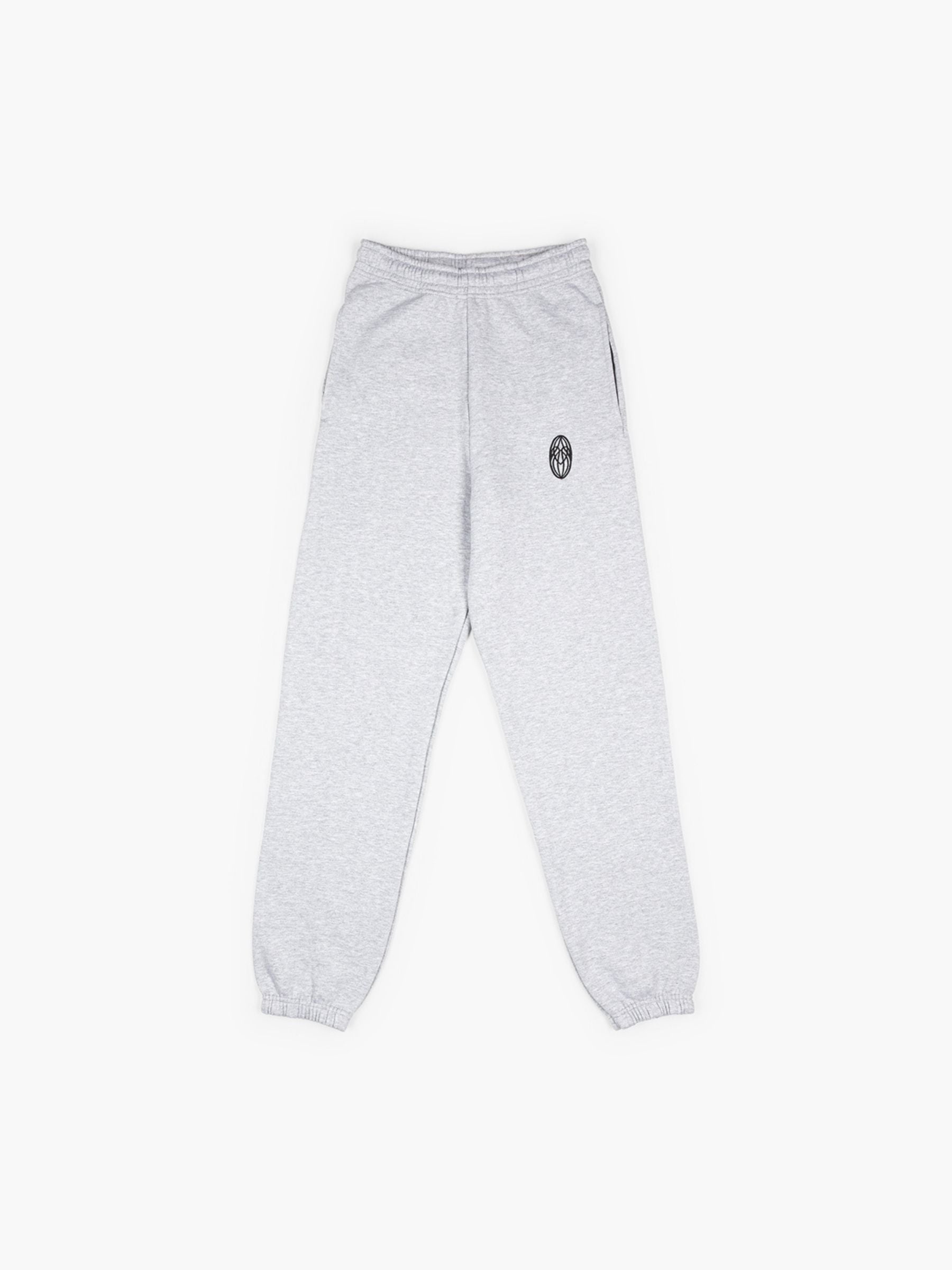 Roomers Club Logo Sweatpants Heather Grey