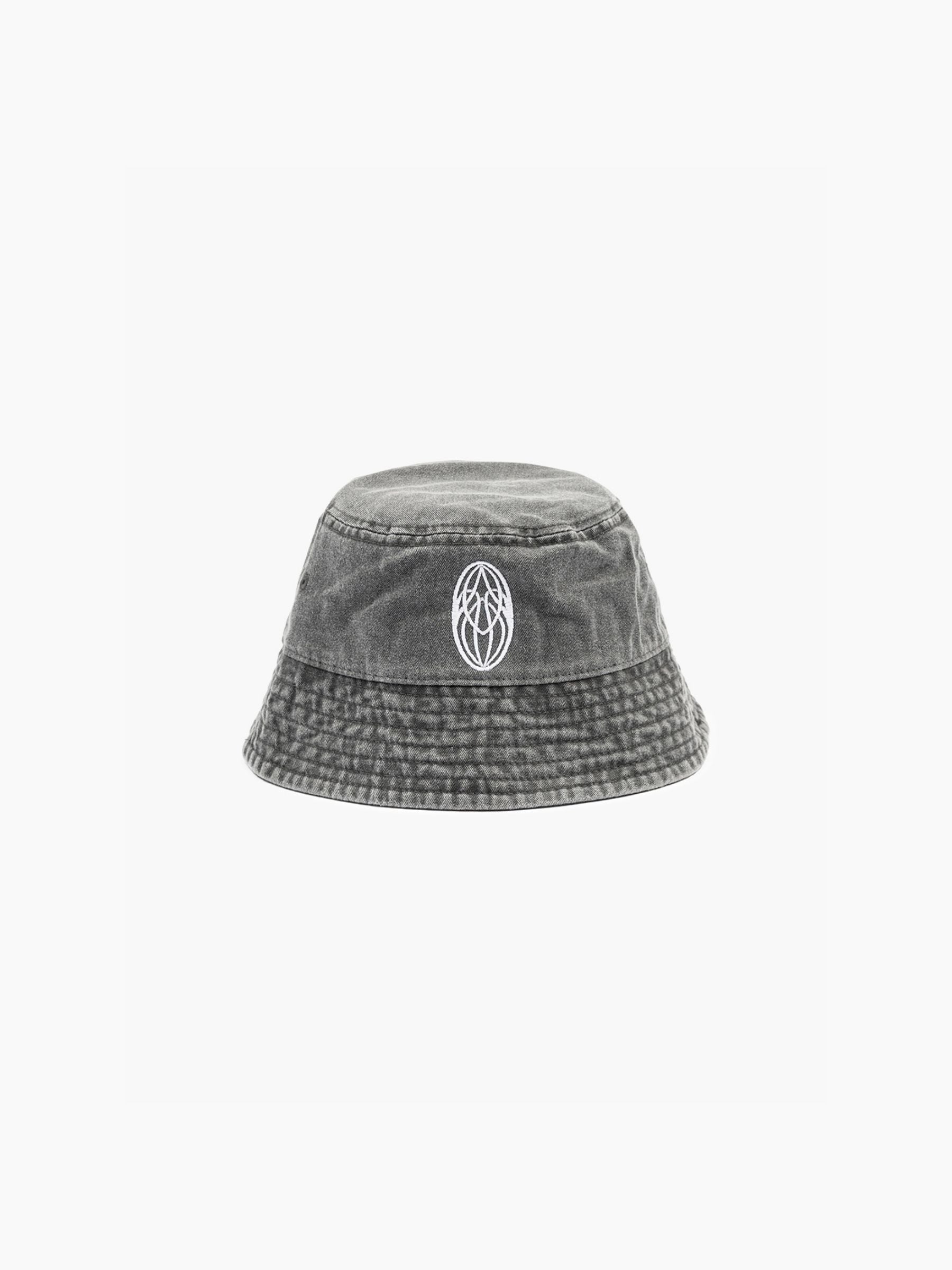 Roomers Bucket Hat Denim Wash Grey