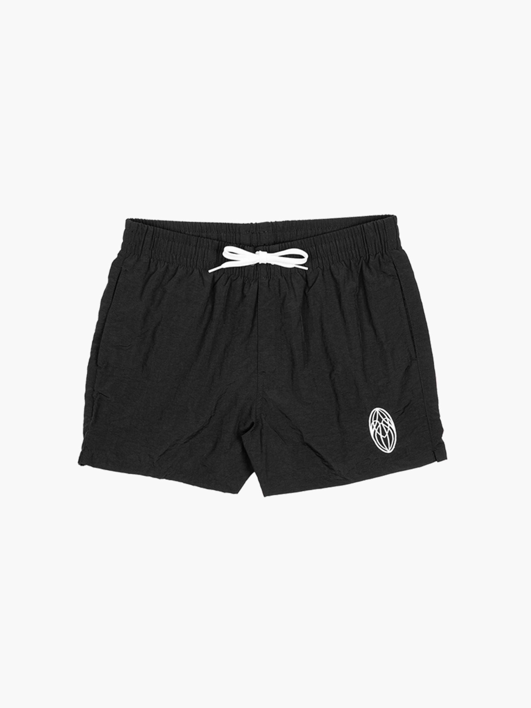 Roomers Swimshort Black/White