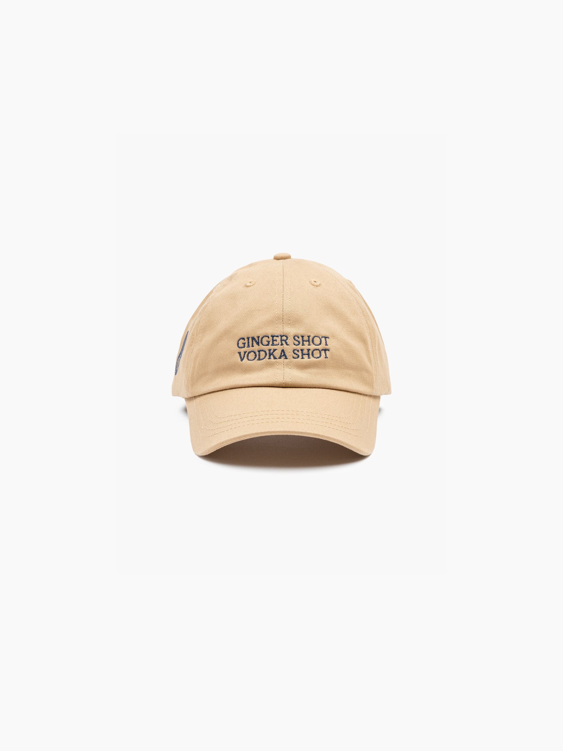 Roomers Vodka Ginger Shot Vintage Cap Beige