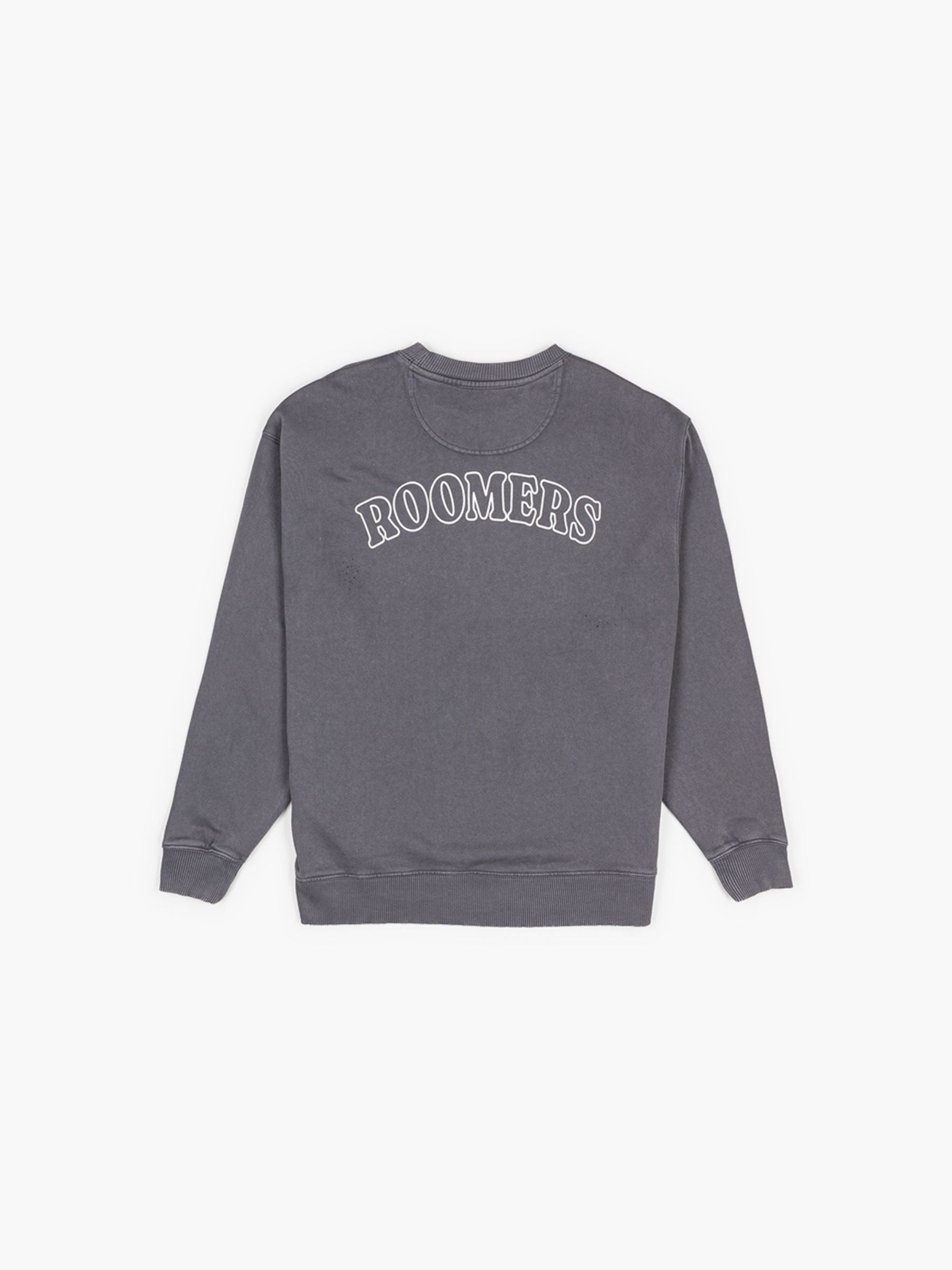 Roomers Outline Sweater Dyed Grey