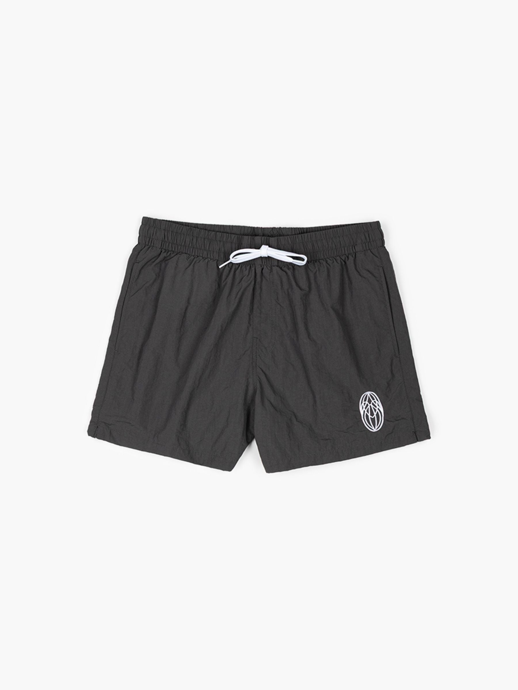 Roomers Swimshort Grey/White