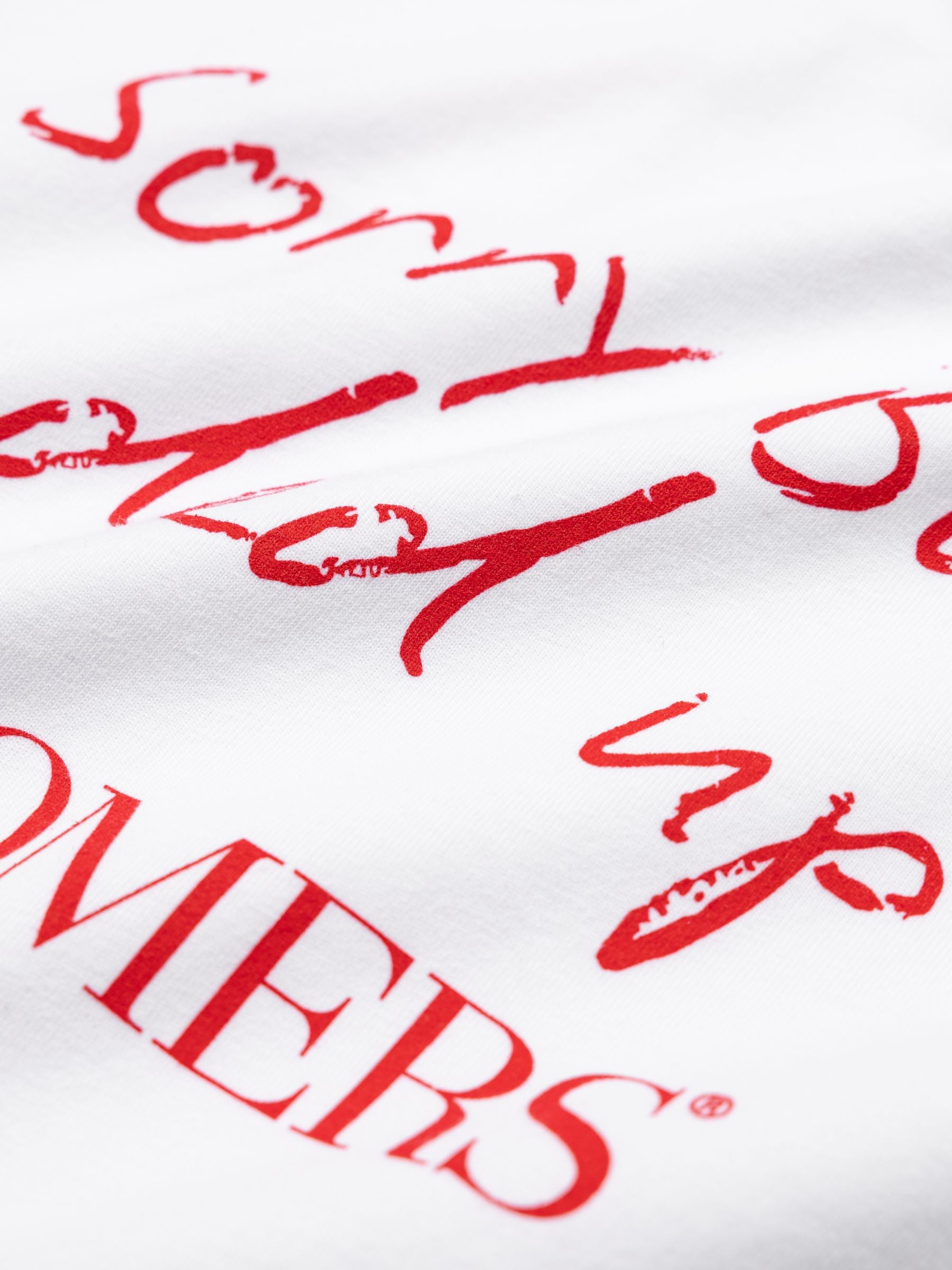 Roomers Sorry Babe Tee White