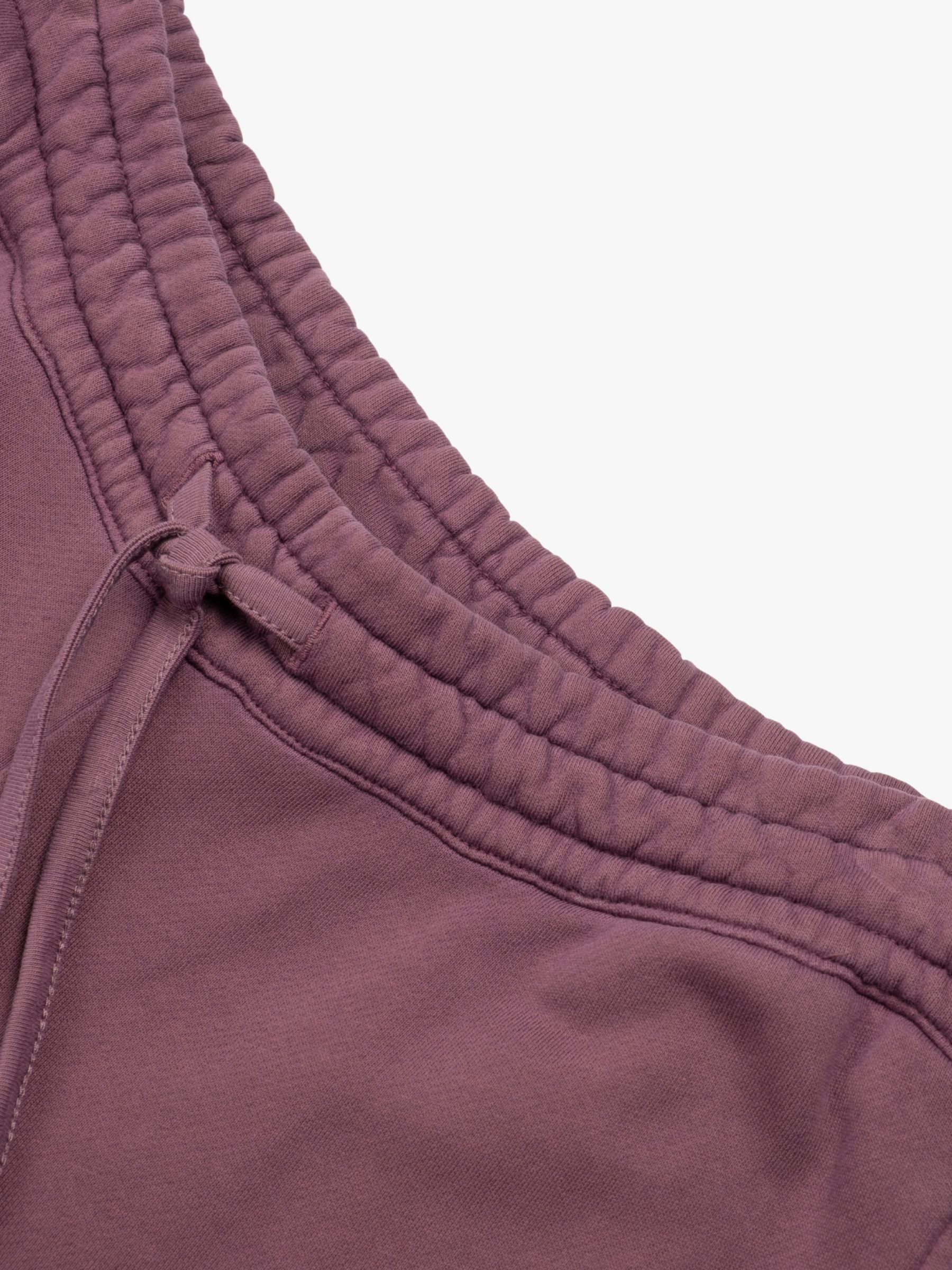 The Attico American Fleece Pants Mauve Fade