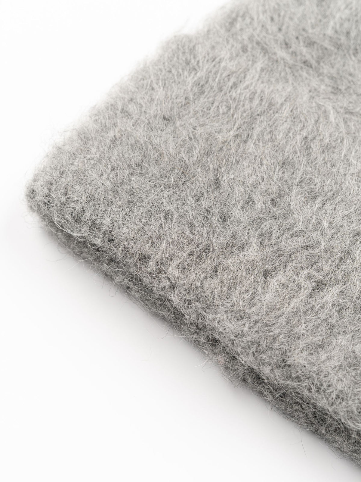 Toteme Alpaca Knit Beanie Grey Melange