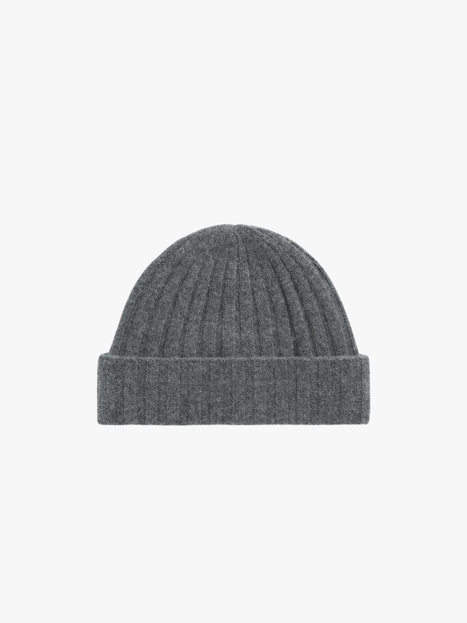 Toteme Cashmere Beanie Charcoal Melange