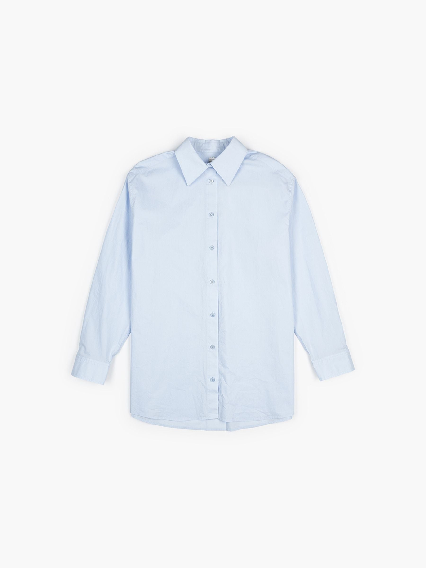 Toteme Classic Tumbled Shirt Sky