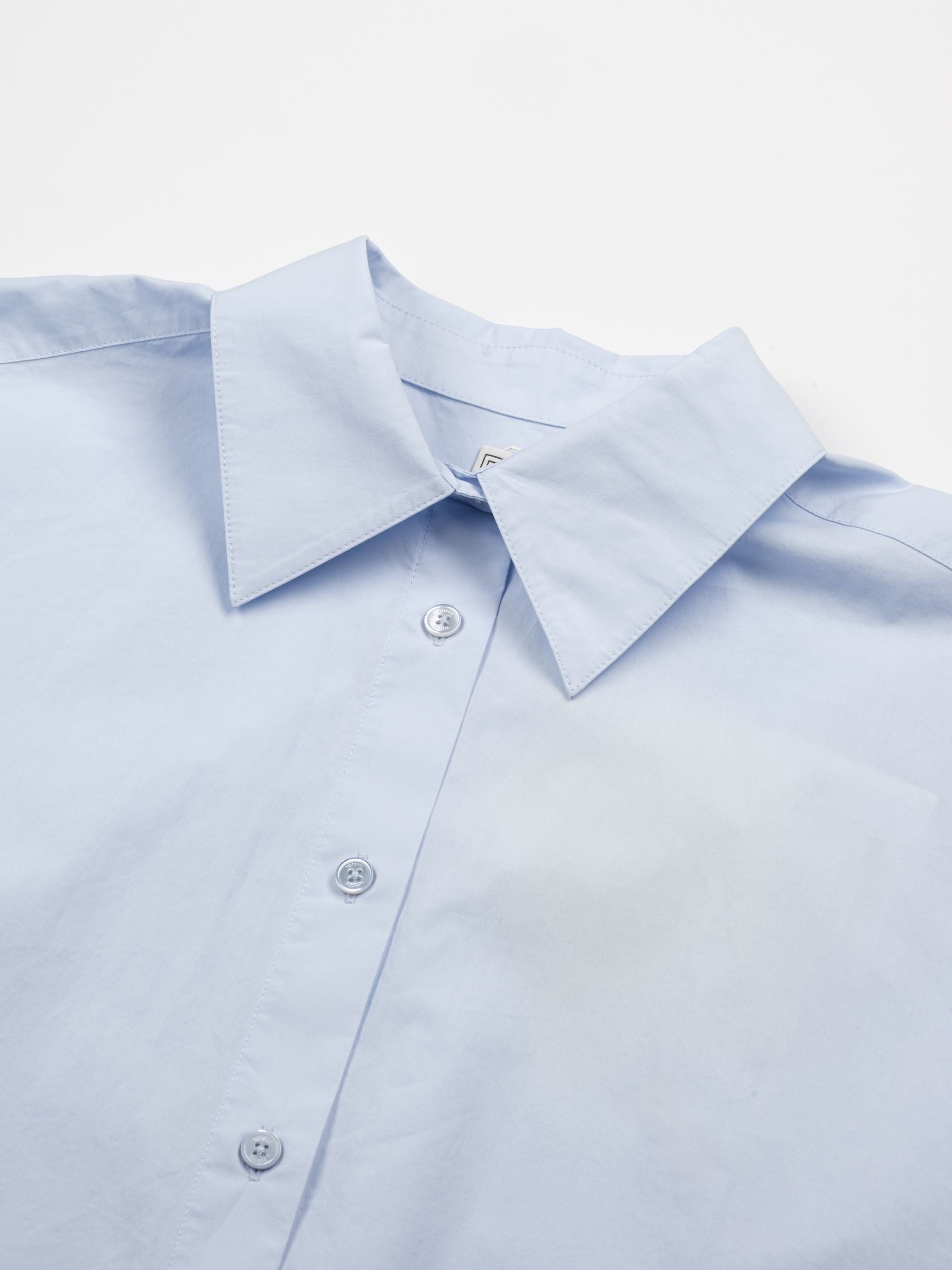 Toteme Classic Tumbled Shirt Sky