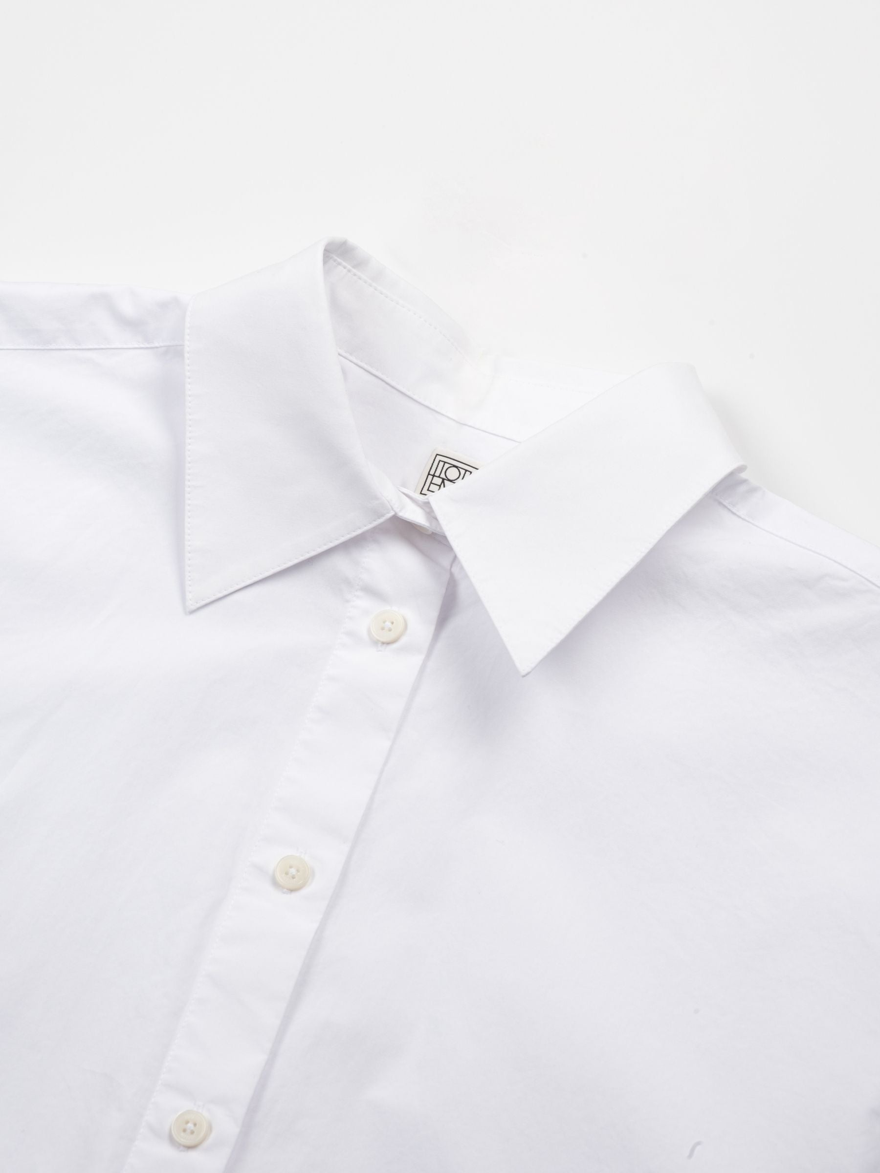 Toteme Classic Tumbled Shirt White