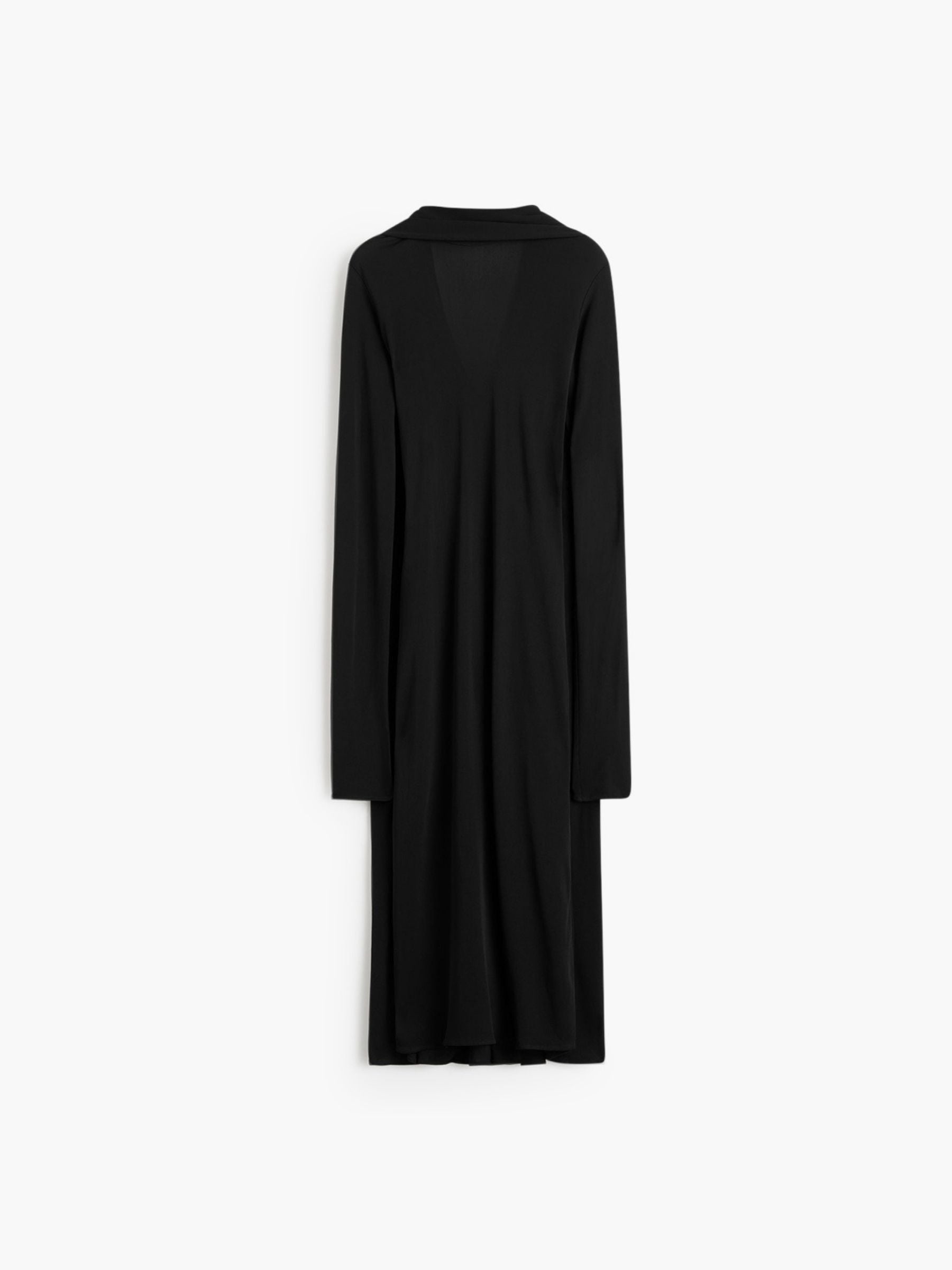 Toteme Cocoon Cape Dress Black