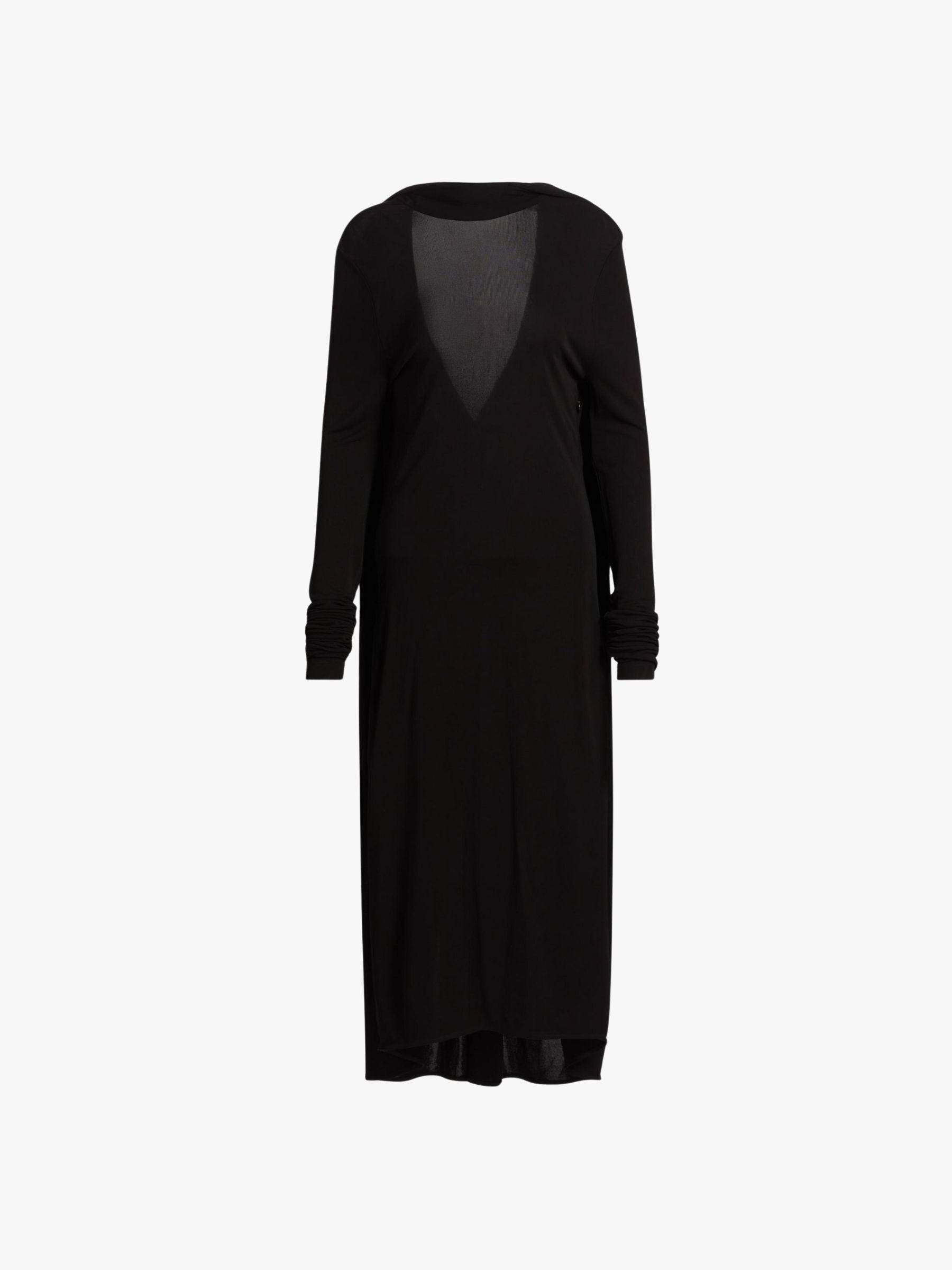 Toteme Cocoon Cape Dress Black