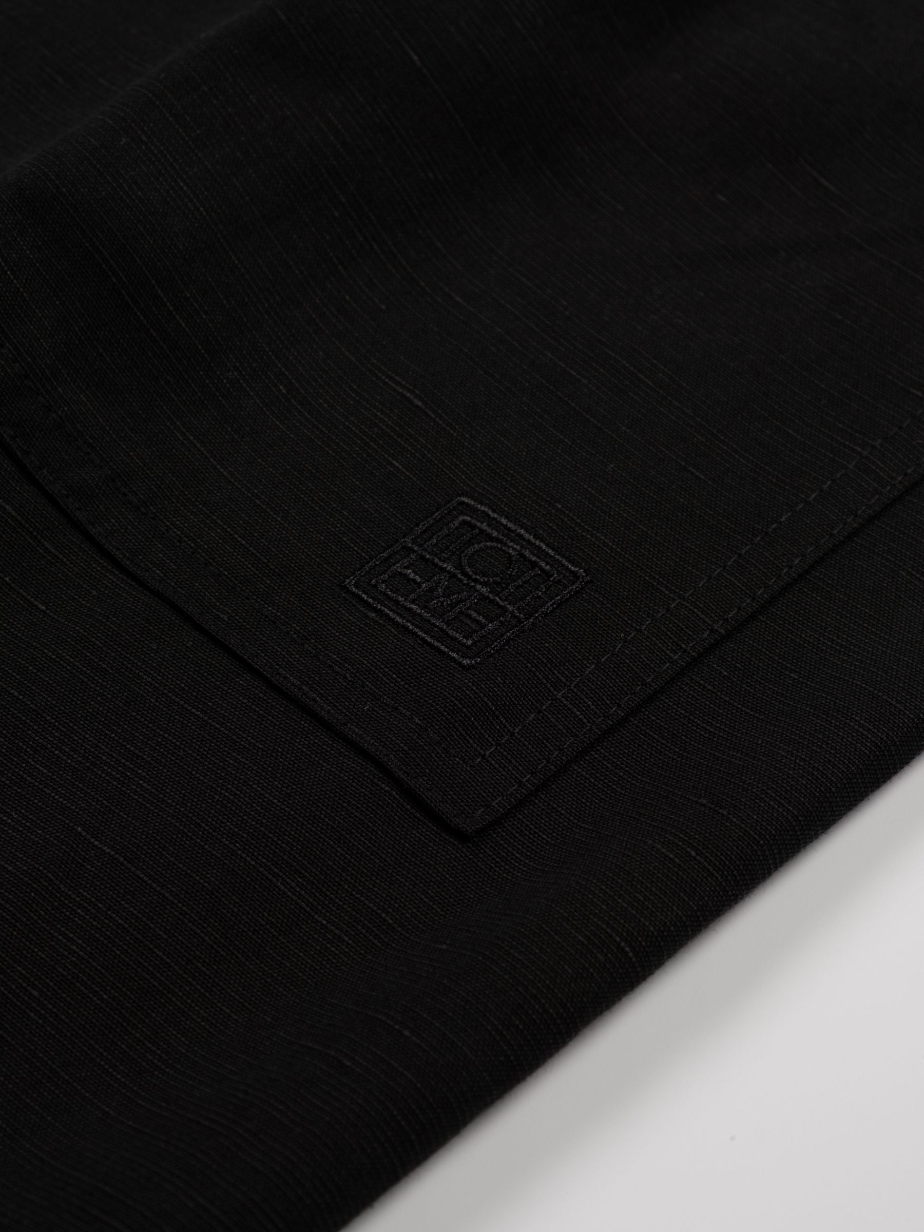 Toteme Fluid Drawstring Trousers Black