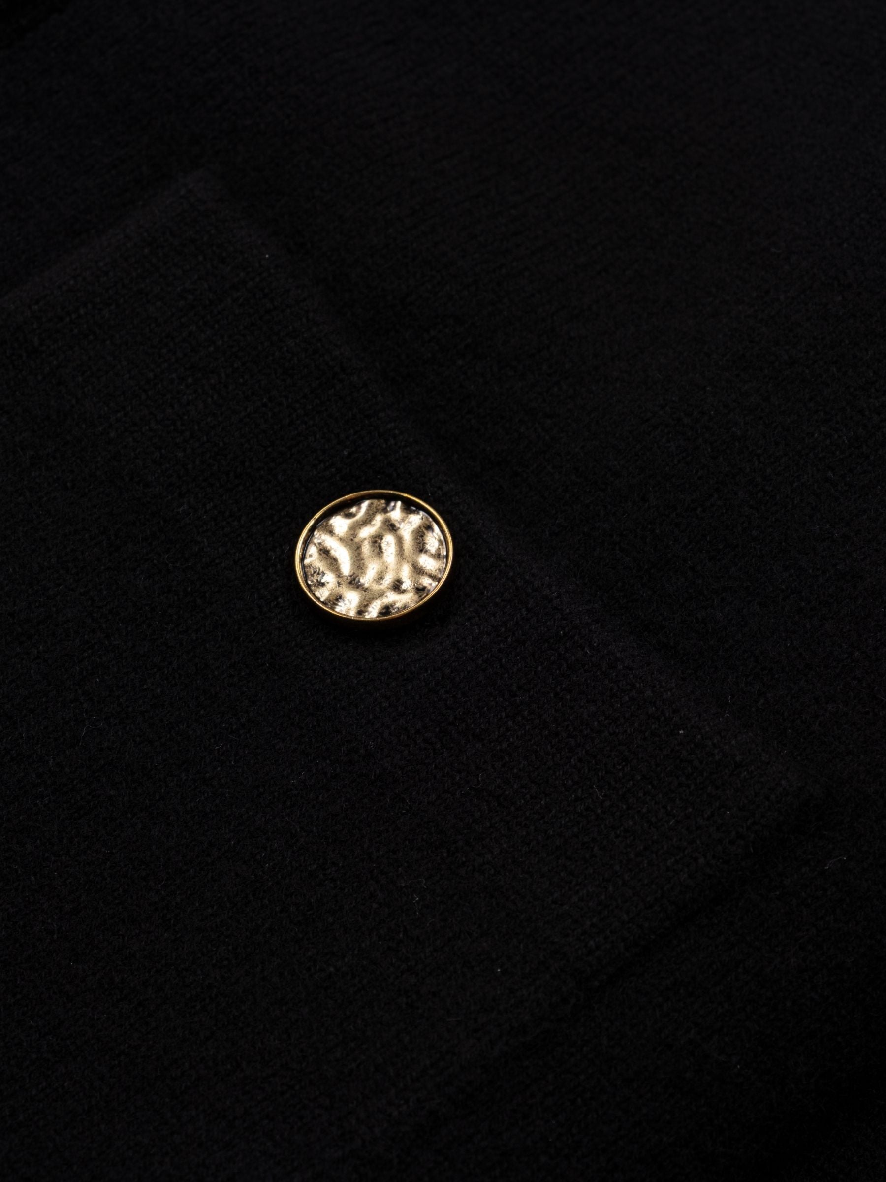 Toteme Hammered Button Cardigan Black