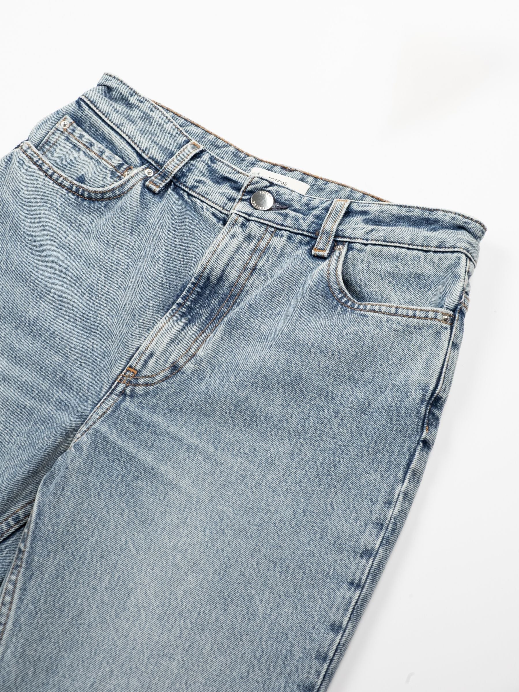 Toteme High Slim Denim Pants True Vintage