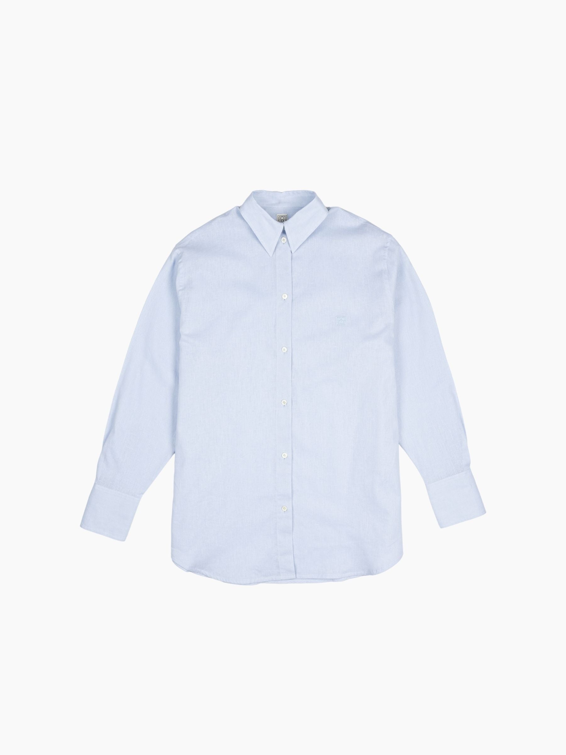 Toteme Oversized Summer Shirt Sky