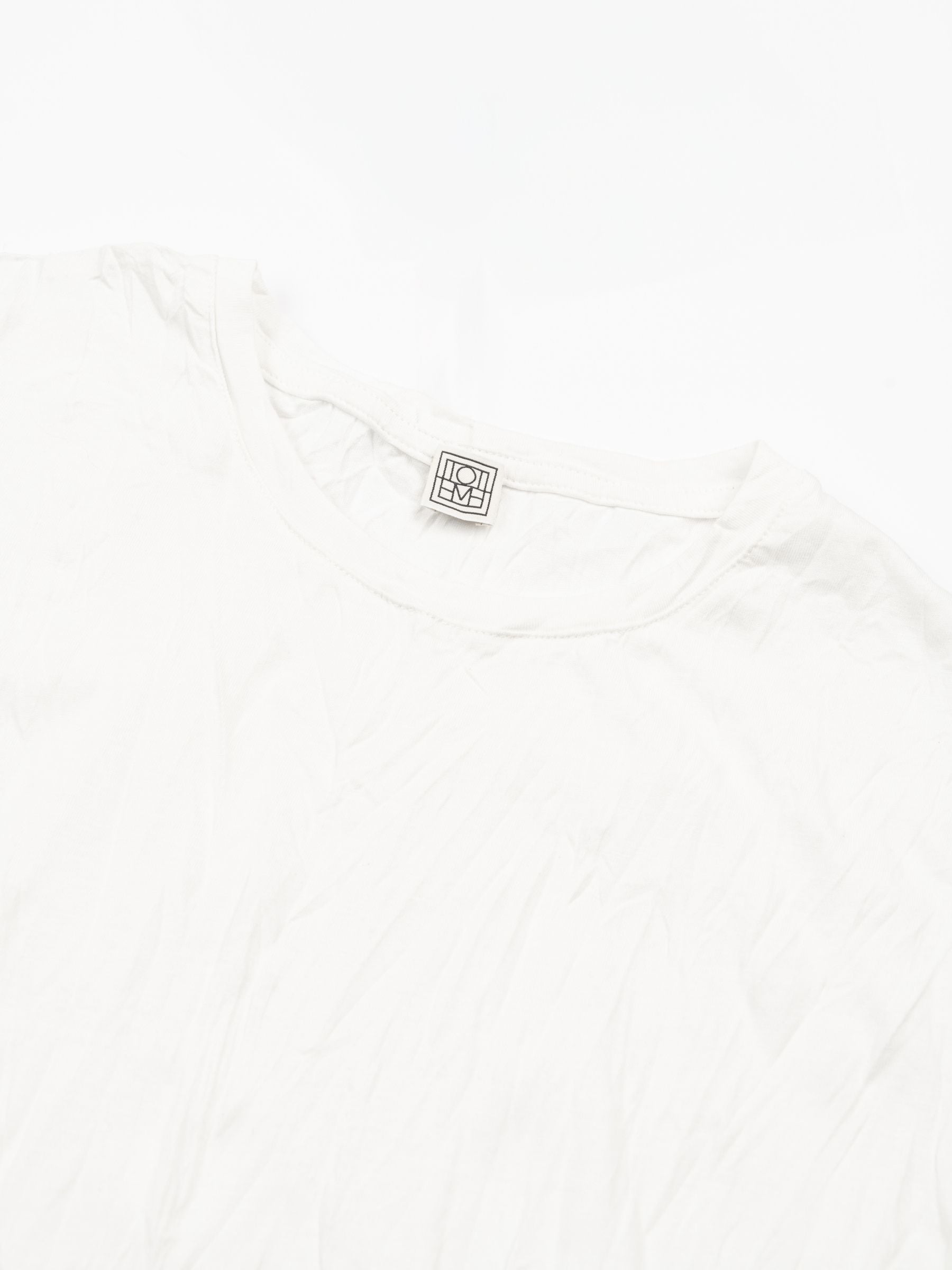 Toteme Relaxed Tee Dress Off White