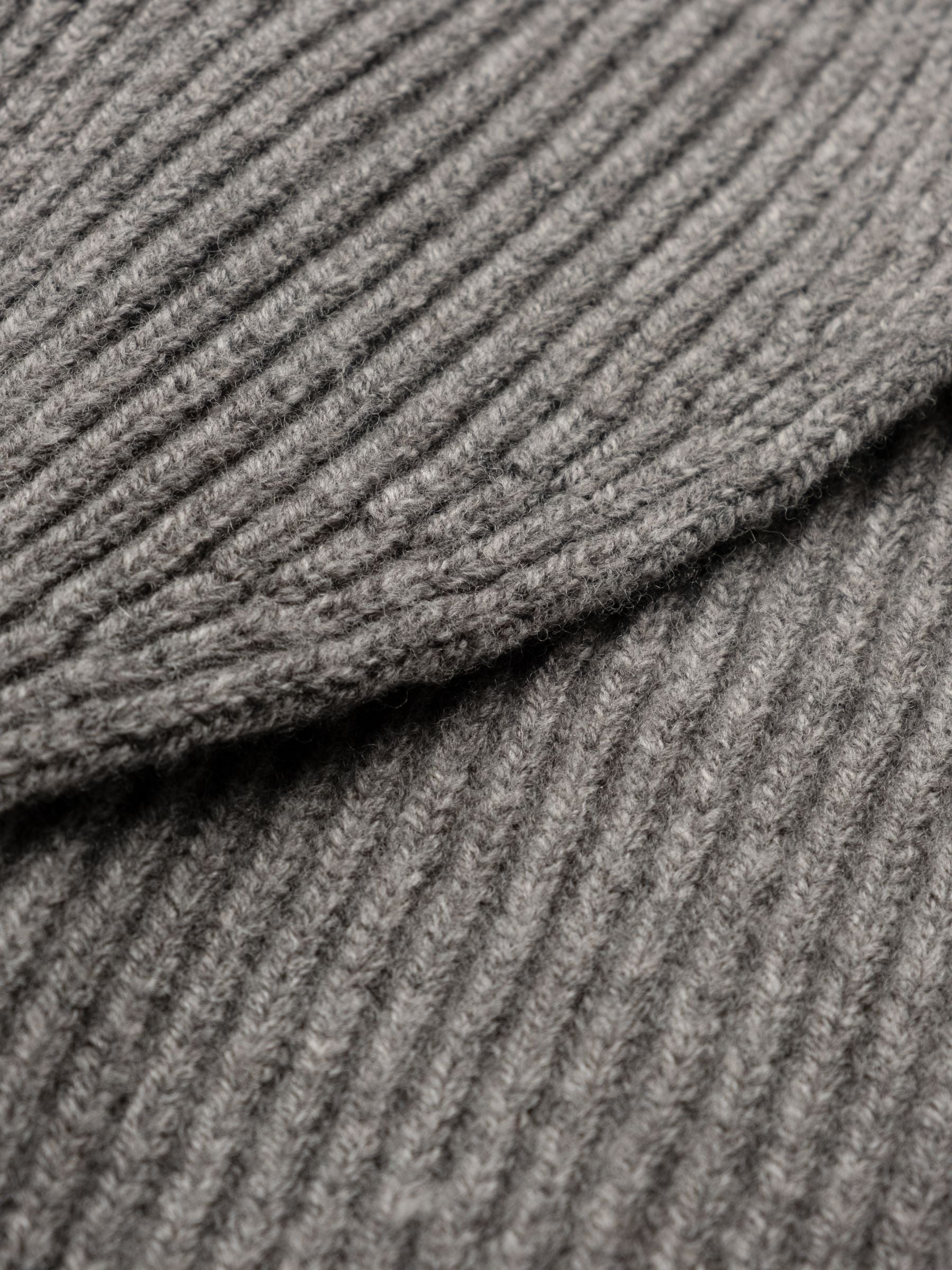 Toteme Shawl Lapel Cardigan Mid Grey Melange