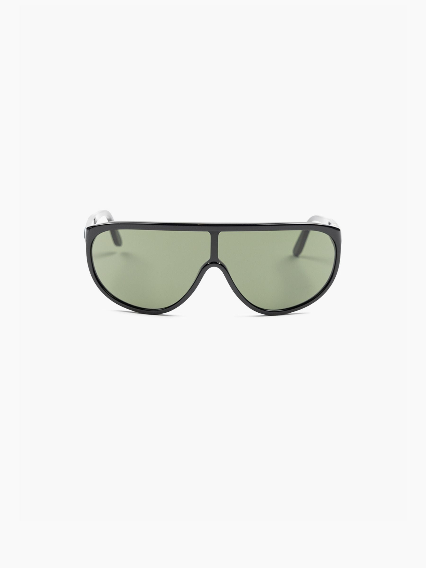 Toteme Shield Aviator Sunglasses Black