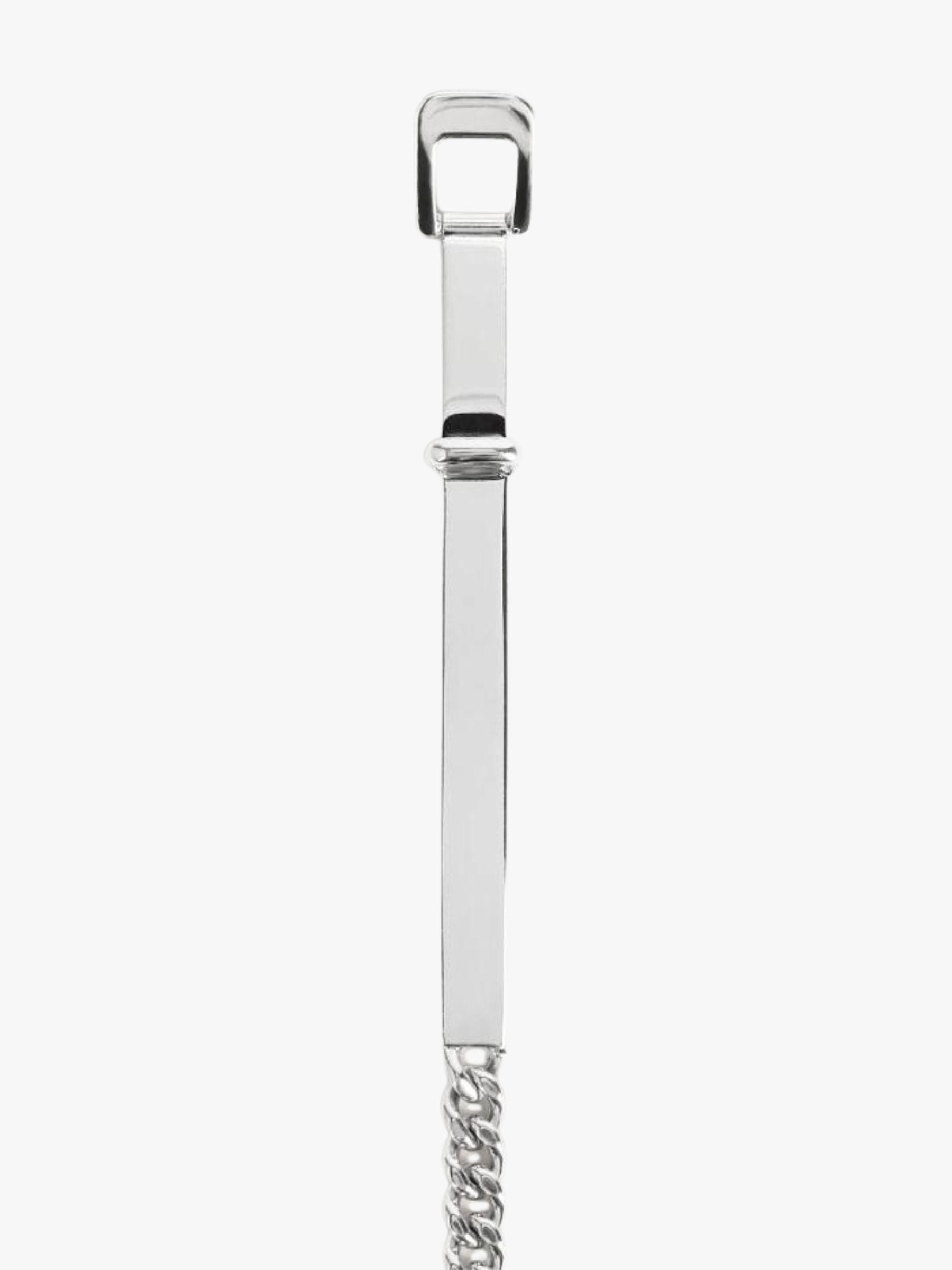 Toteme Monogram Chain Belt Silver