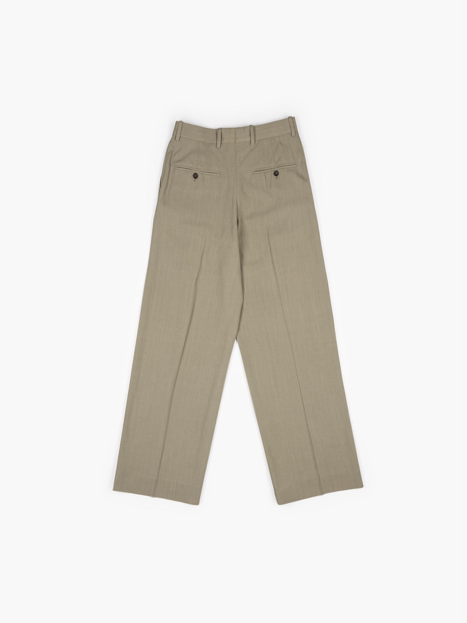 Toteme Wide Fluid Trousers Taupe