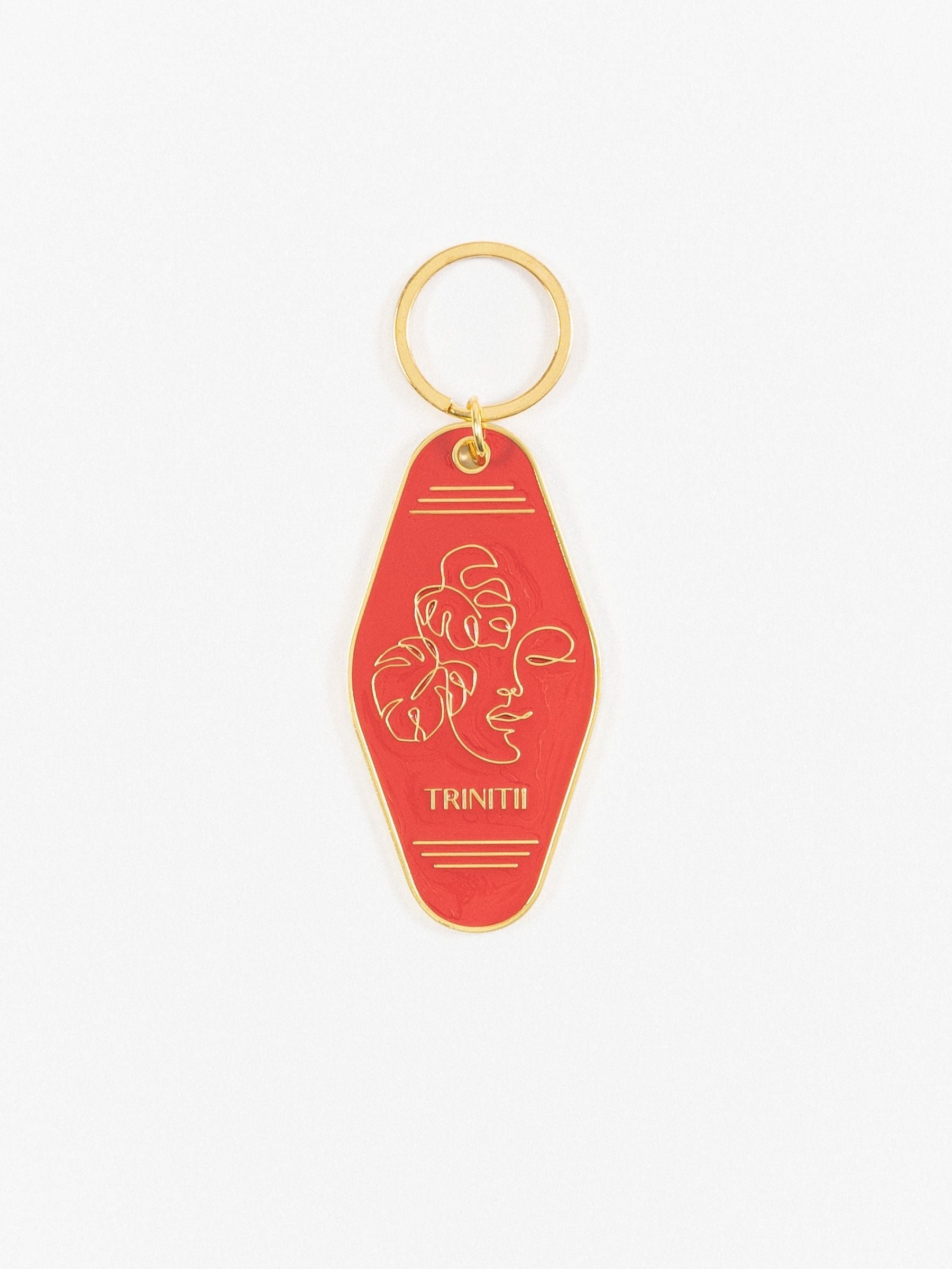 Trinitii Corn Iz Porn Keychain Red