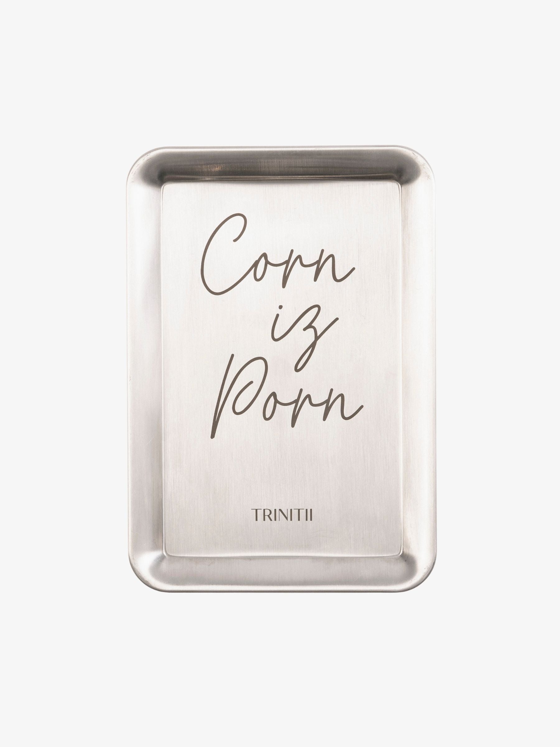 Trinitii Corn Iz Porn Tray Silver