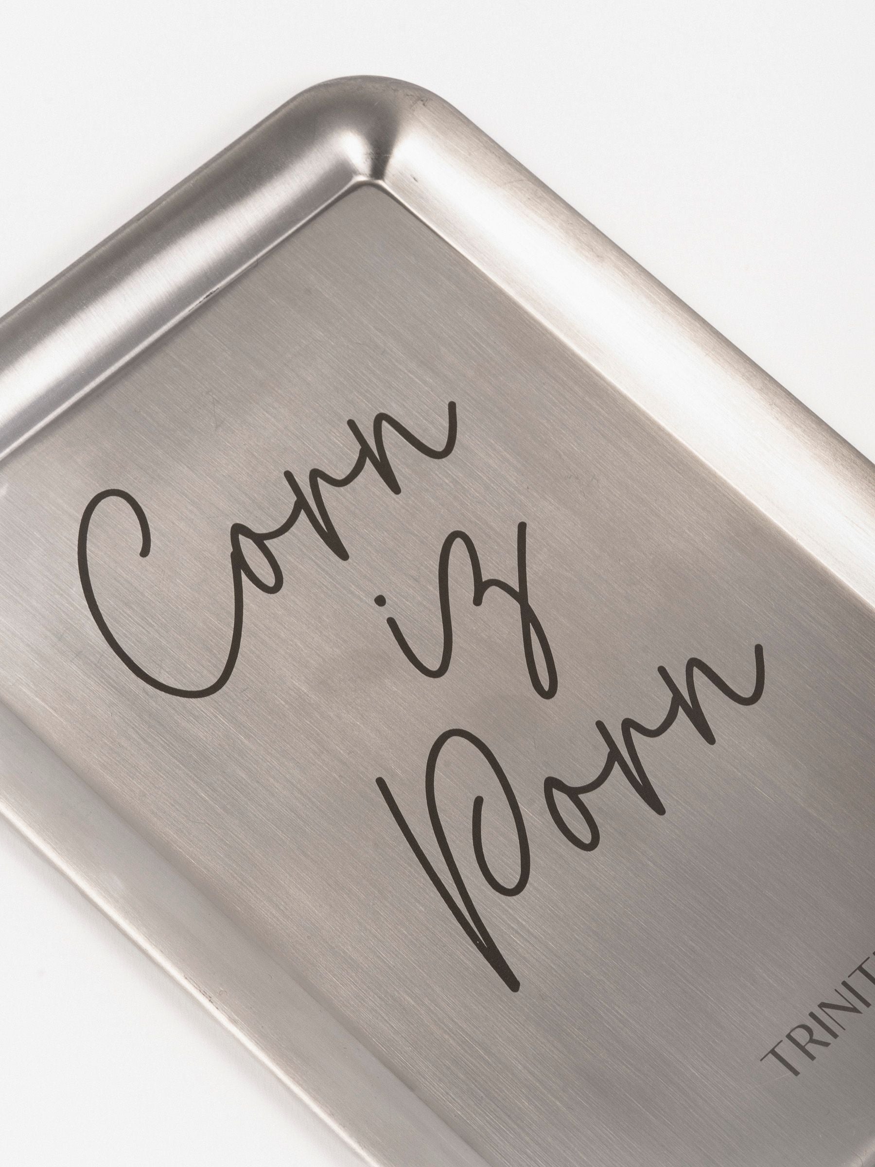 Trinitii Corn Iz Porn Tray Silver