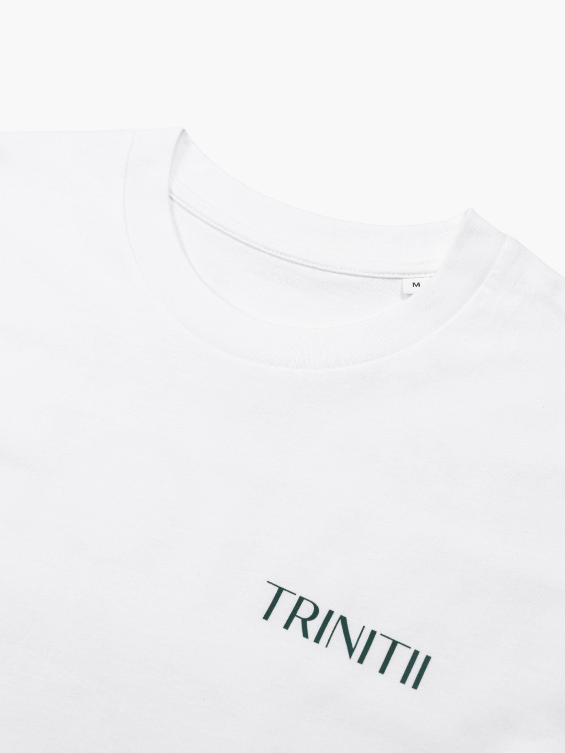 Trinitii Matcha Glass Tee White