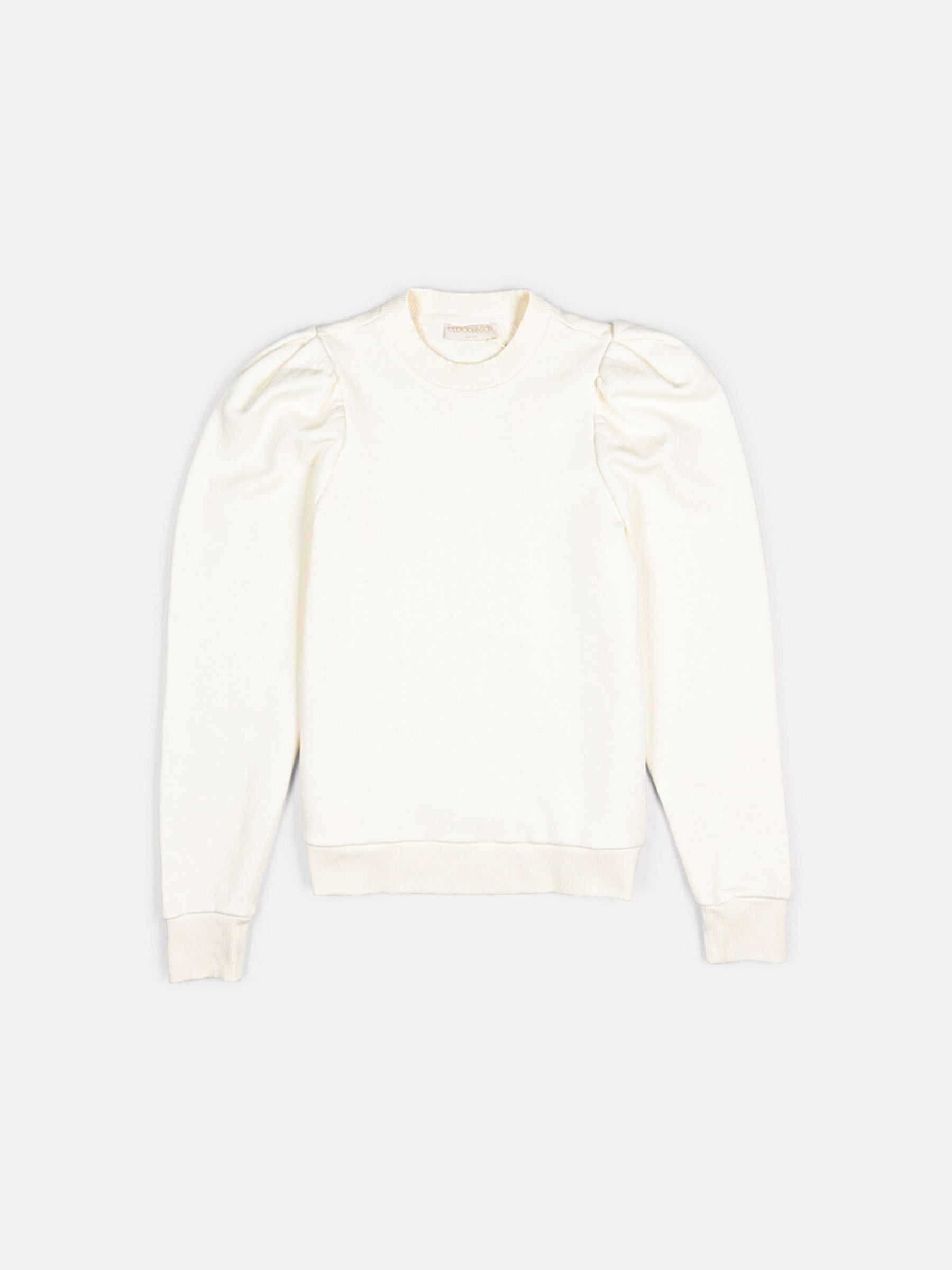 Ulla Johnson Adeline Terry Pullover Cream