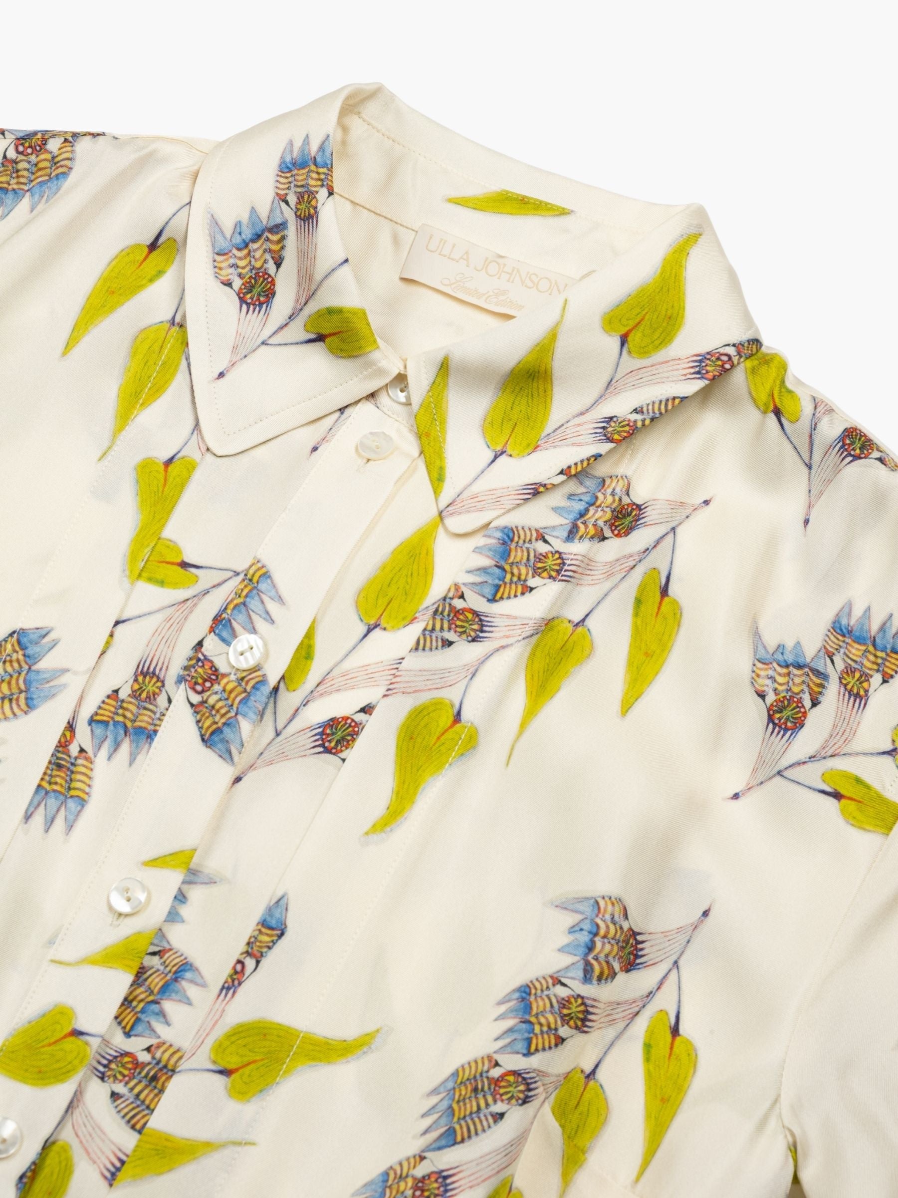 Ulla Johnson Bricolage LS Belted Jumpsuit Infinite Flower