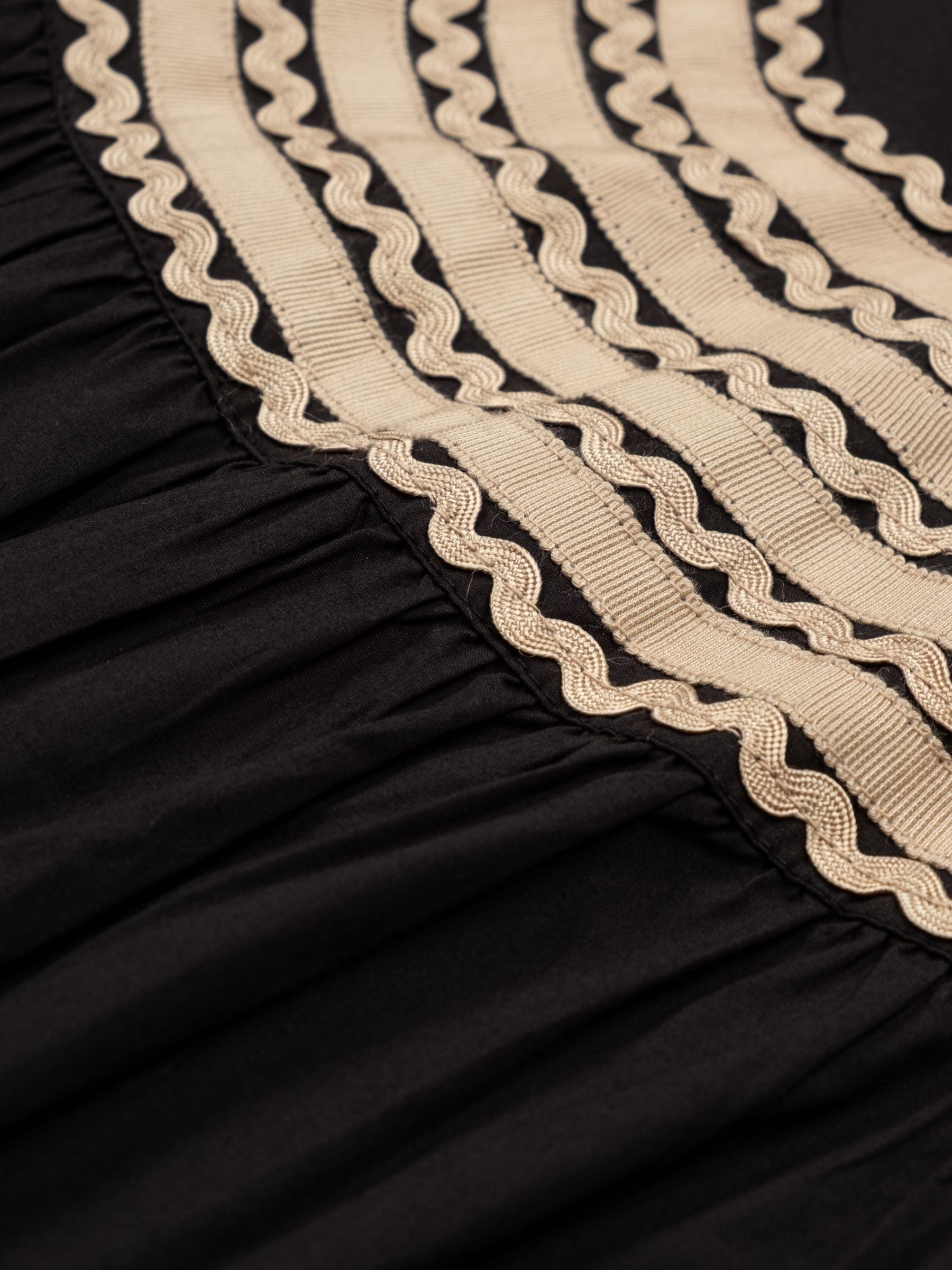 Ulla Johnson Fiora Long Sleeve Mini Dress Noir