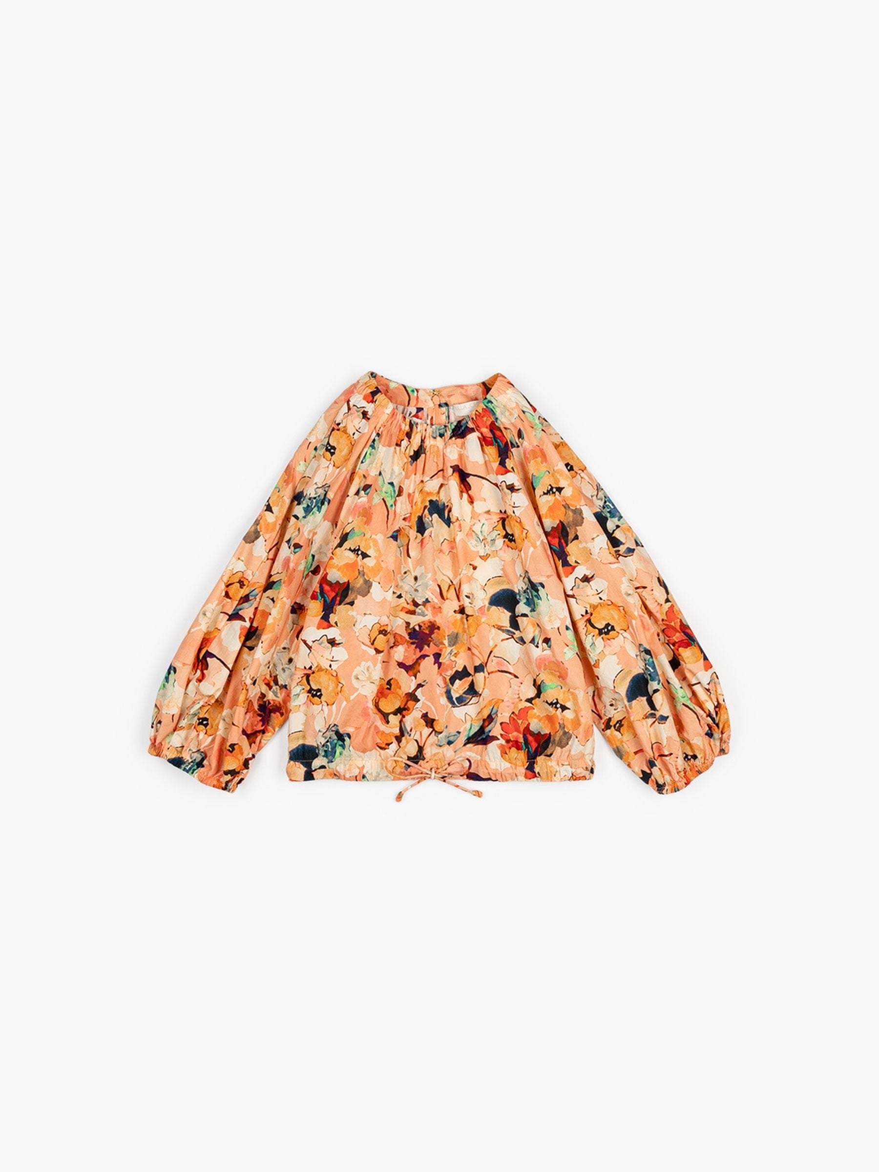 Ulla Johnson Lucie Bubble Sleeve Top Camellia