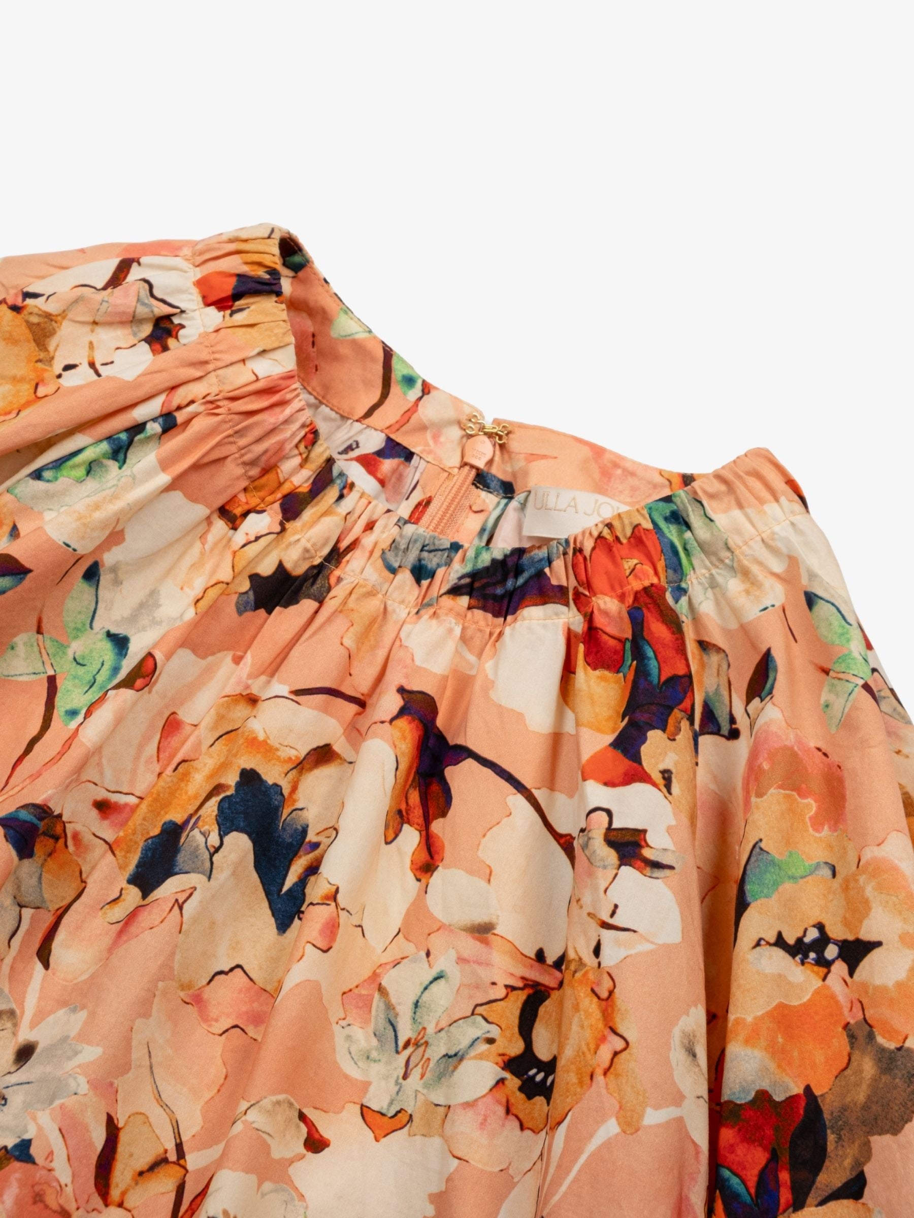 Ulla Johnson Lucie Bubble Sleeve Top Camellia