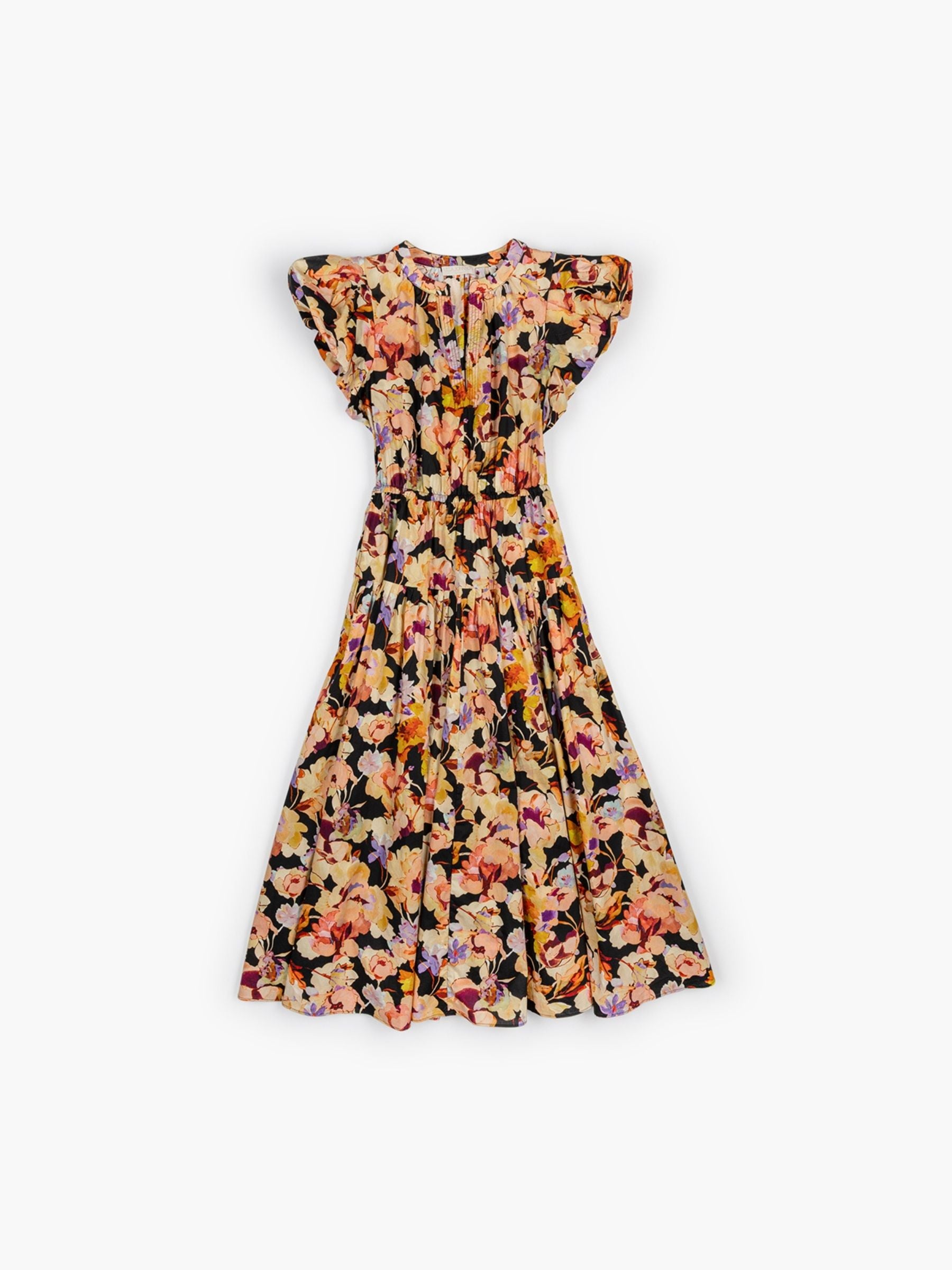 Ulla Johnson Marin Cotton Midi Dress Night Bloom