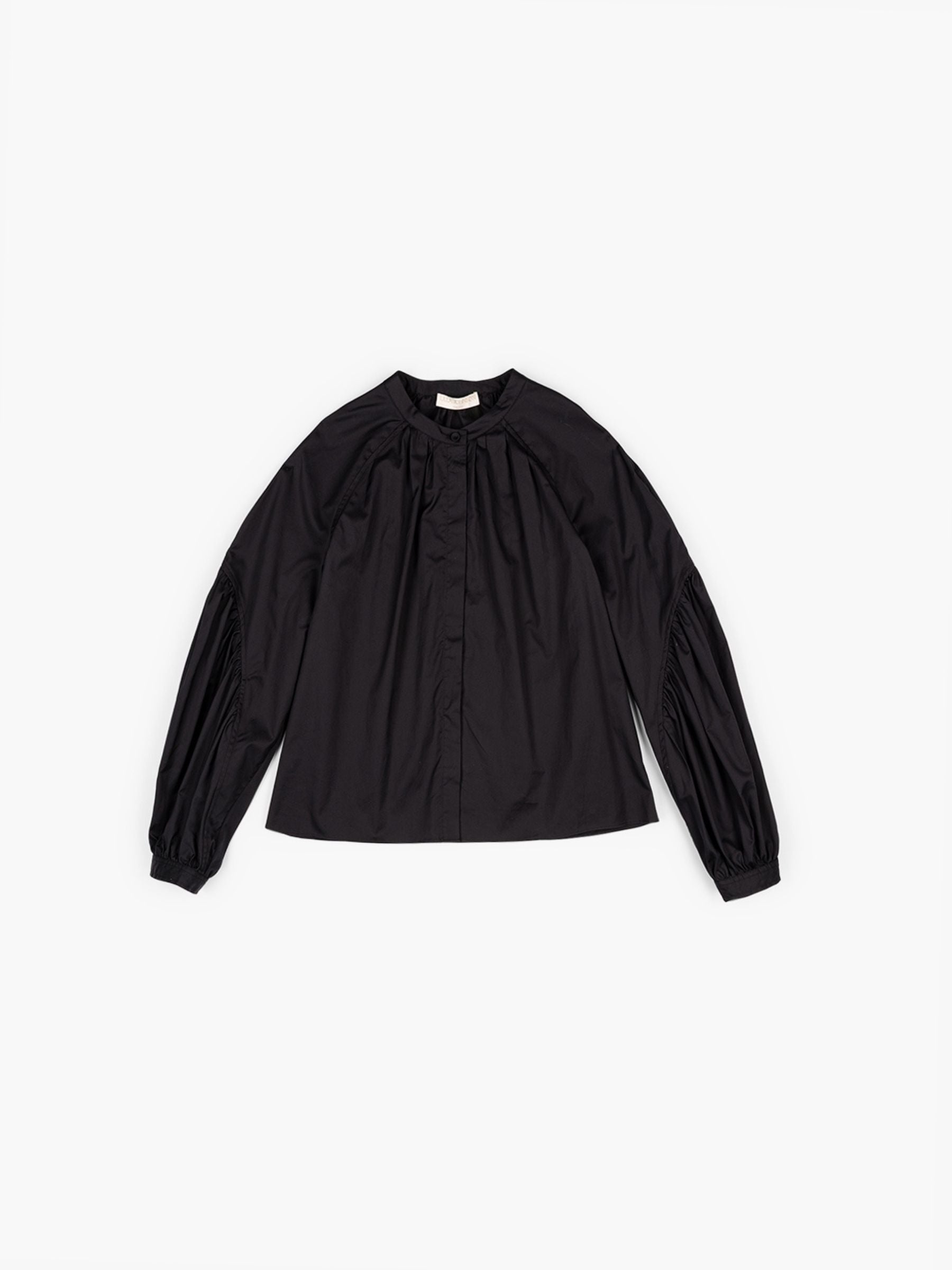 Ulla Johnson Rowena Long Sleeve Blouse Black