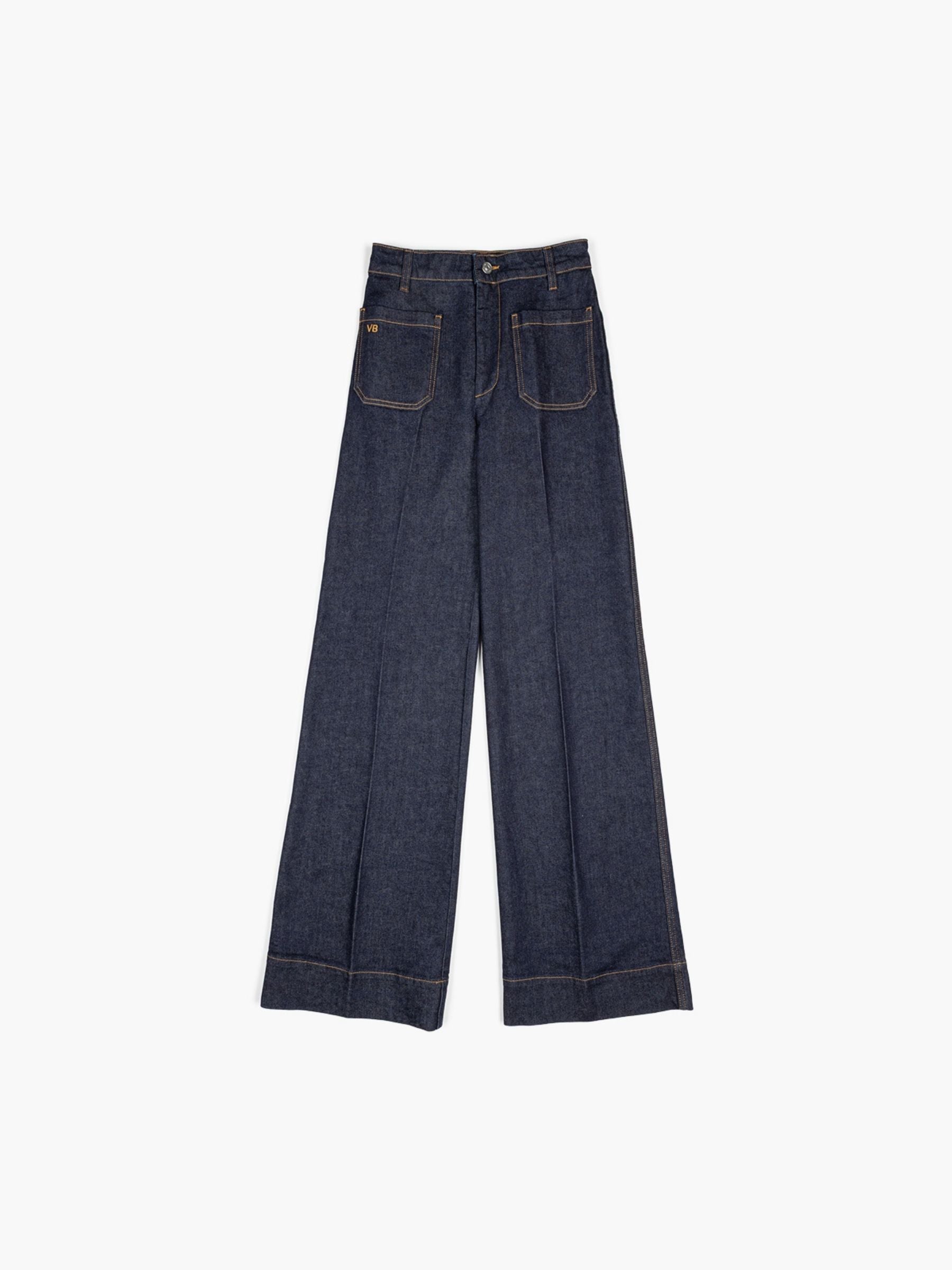 Victoria Beckham Alina Jean Regular Indigo Rinse