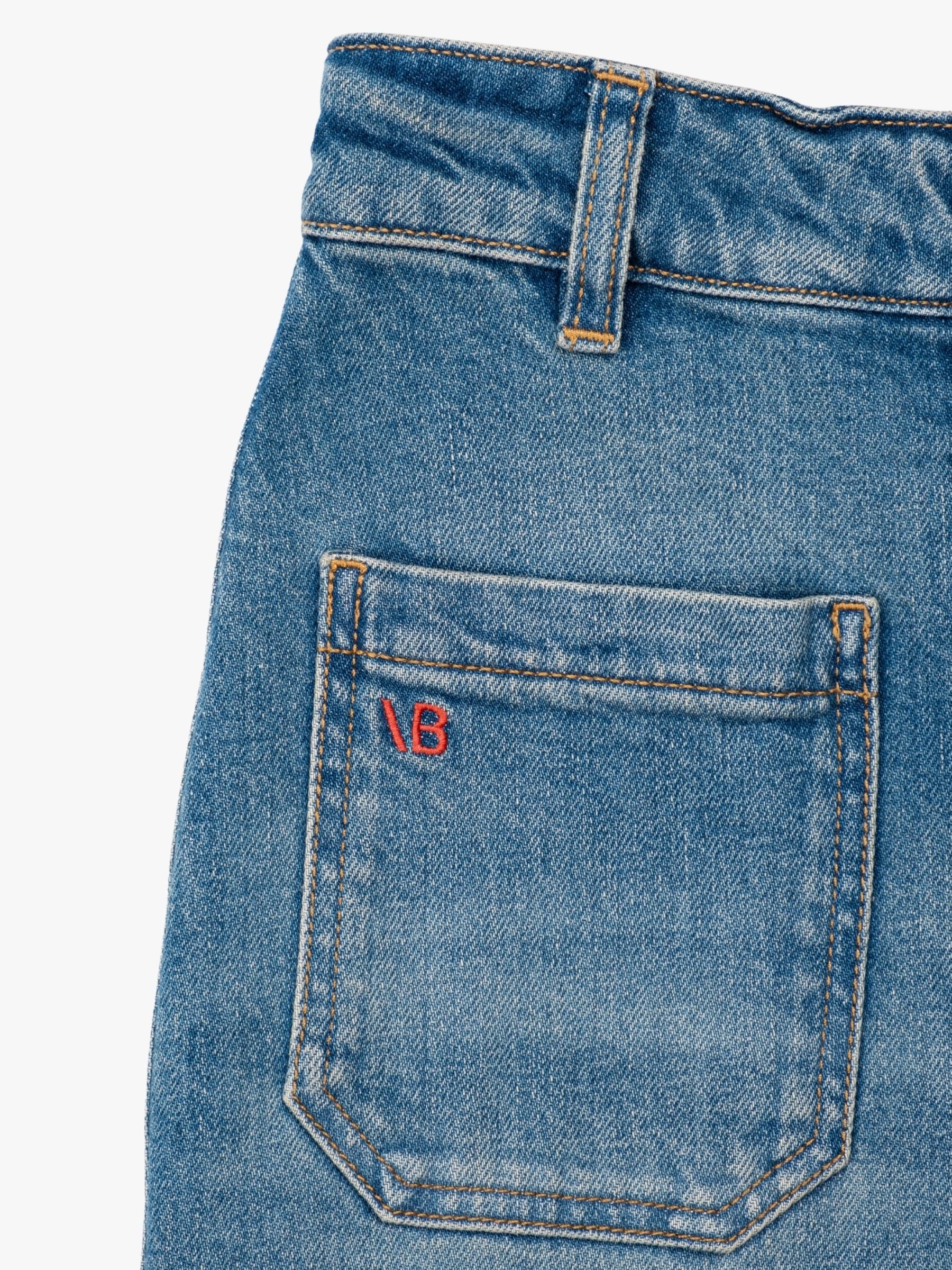 Victoria Beckham Alina Jean Regular Washed Blue