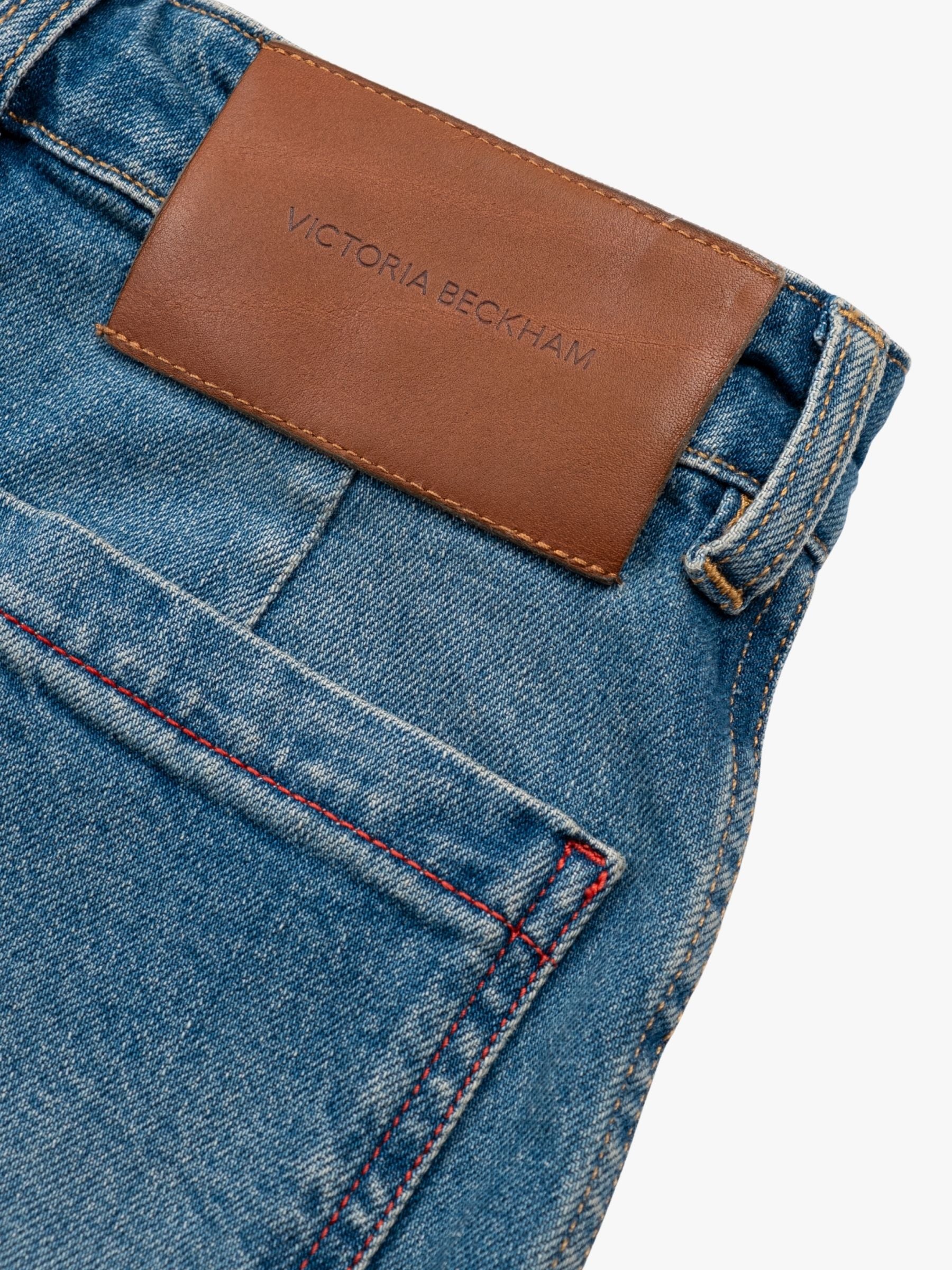 Victoria Beckham Alina Jean Regular Washed Blue