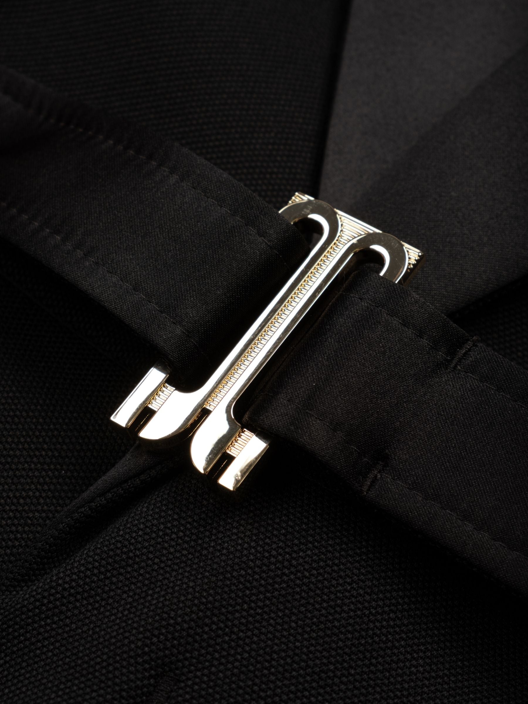 Victoria Beckham Belted Tailored Jacket Black